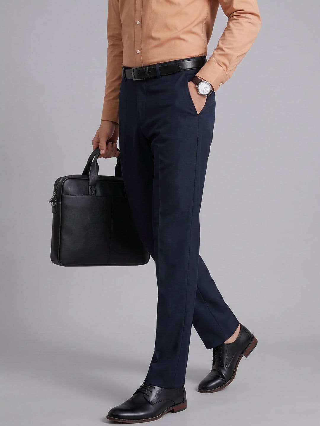 Blackberrys Men Formal Trousers