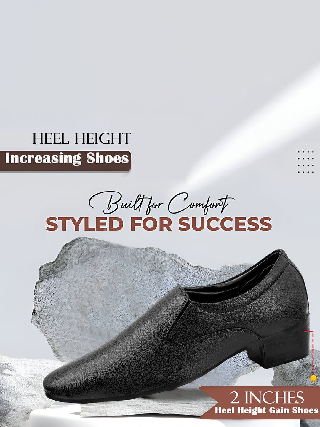yuvrato baxi Men Square Toe Slip-On Formal Shoes thumbnail 6
