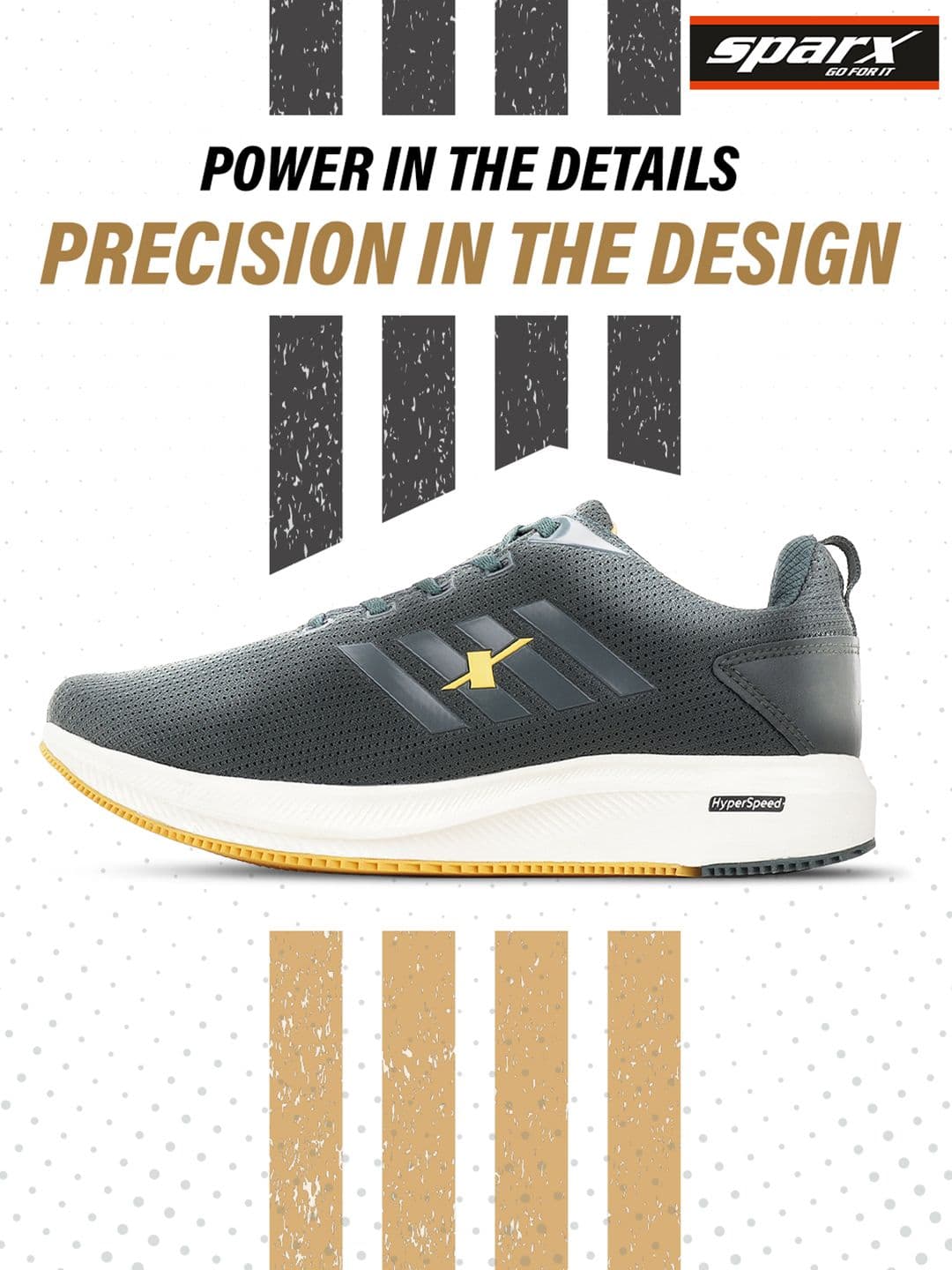 Sparx Men Lace-Up Sports Shoes thumbnail 3