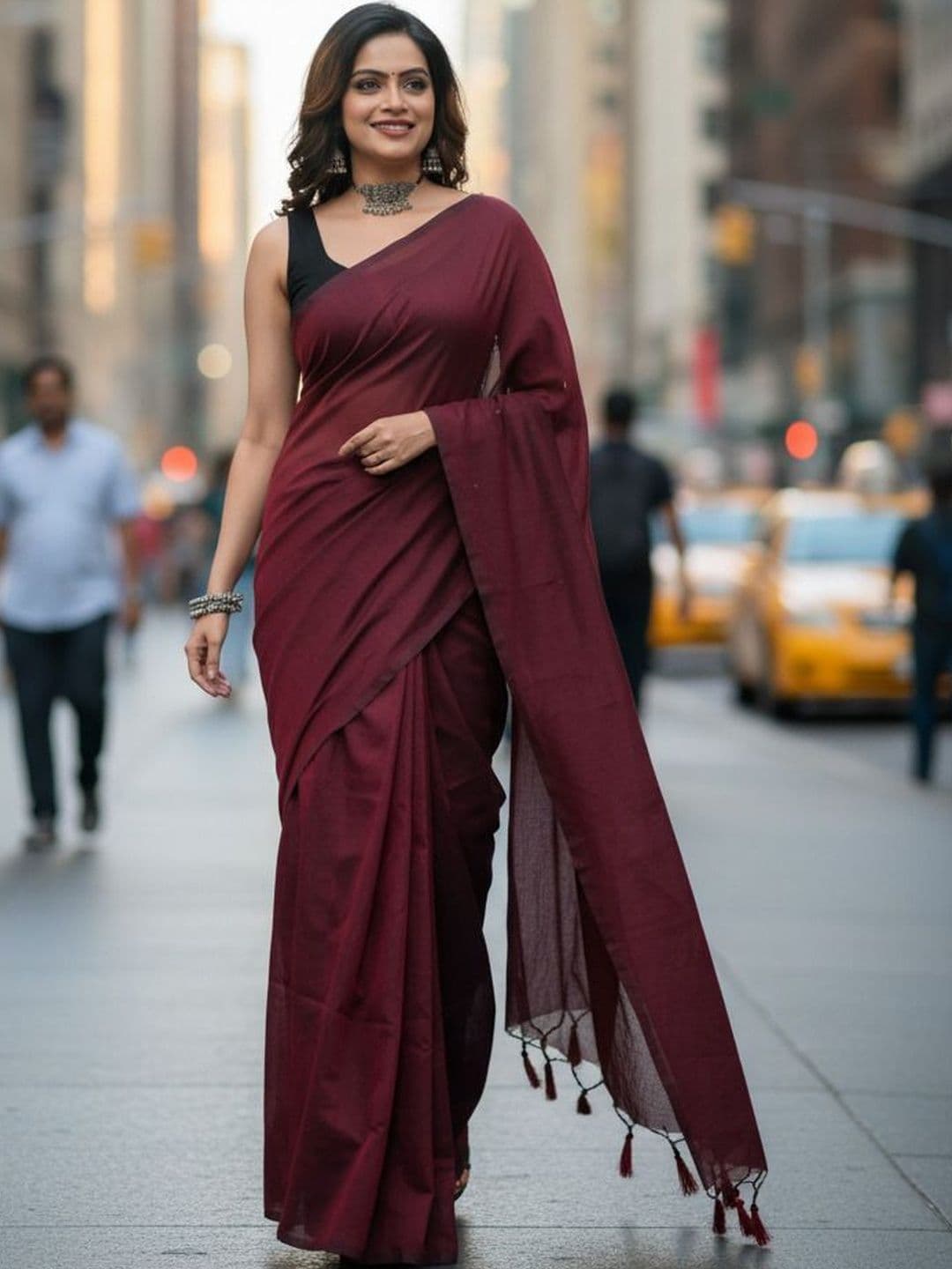 all about you Handloom Khadi Saree - view 1