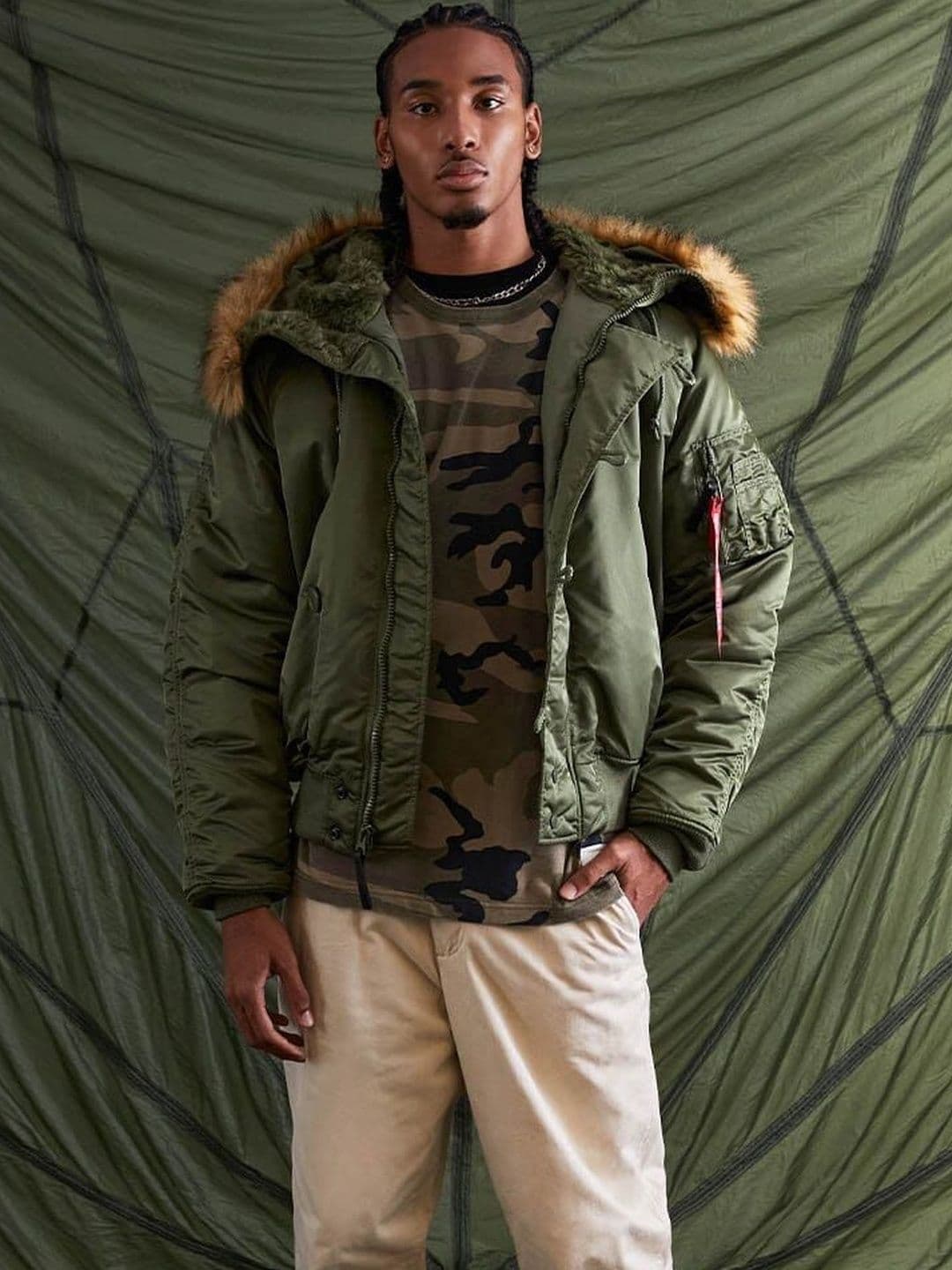 ALPHA INDUSTRIES Unisex Nylon Jackets thumbnail 6