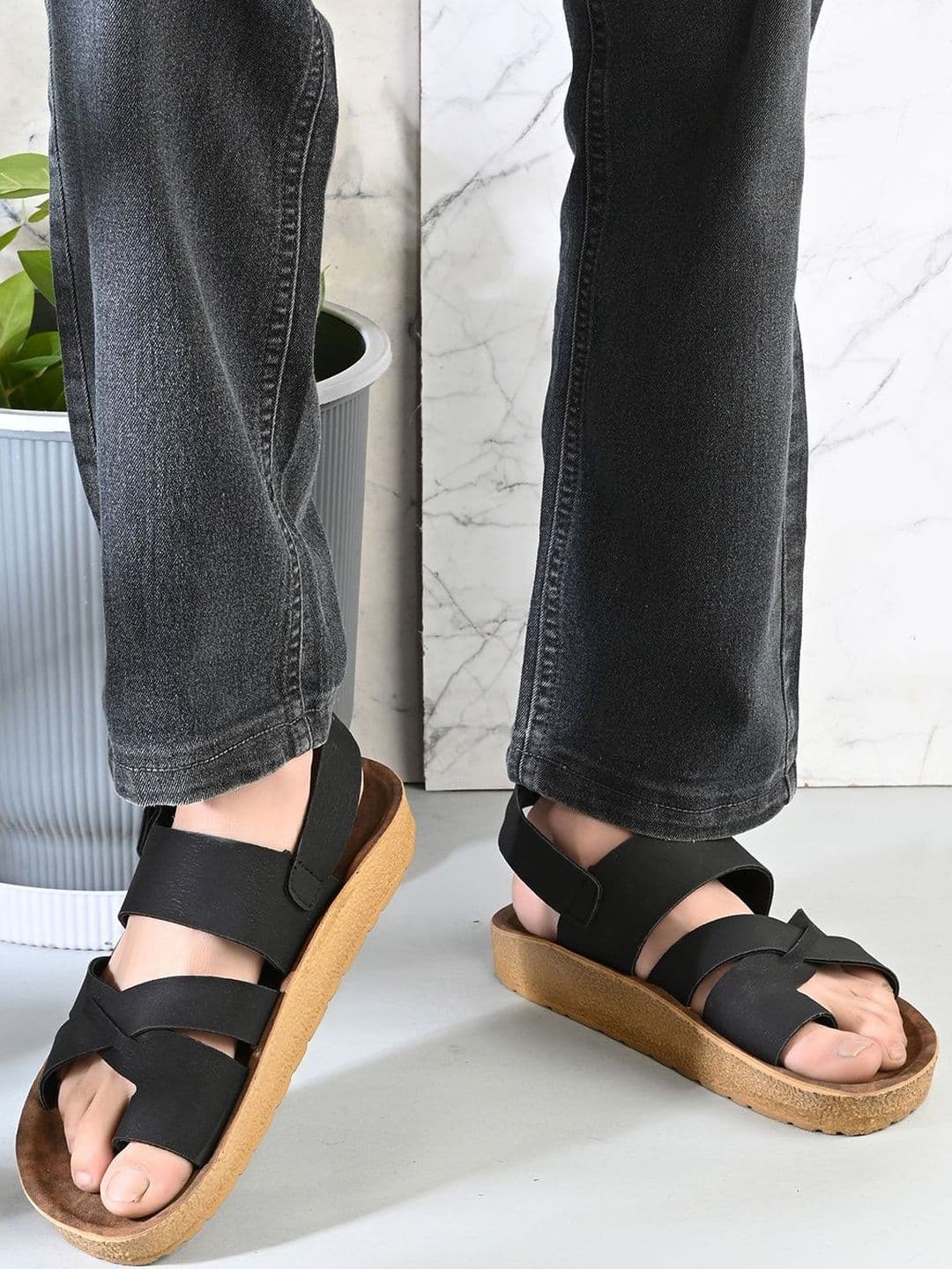 DOCTOR FEEL SOFT Men Thong Flip-Flops thumbnail 4