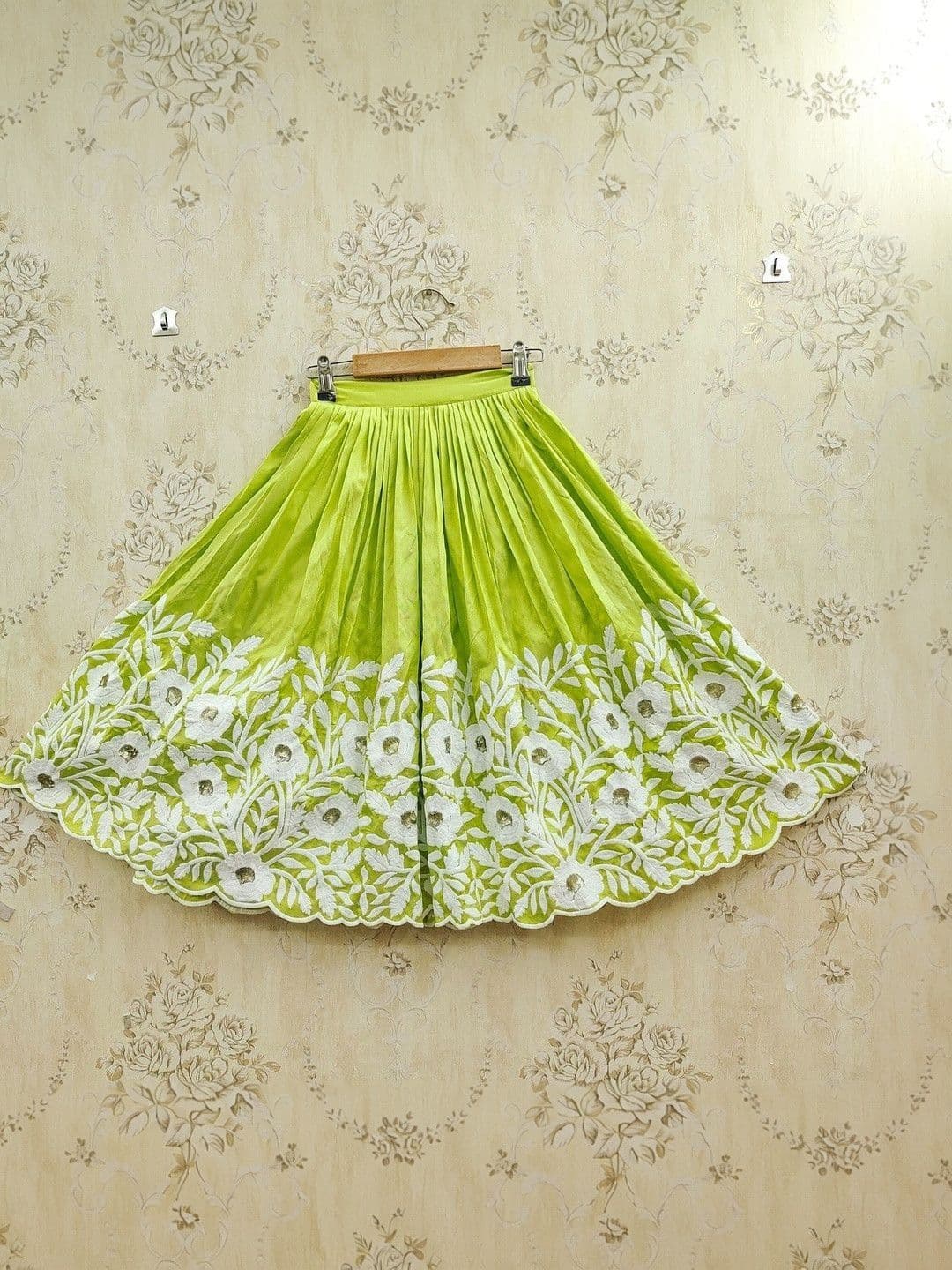Helene Girls Embellished Thread Work Ready to Wear Lehenga & thumbnail 2