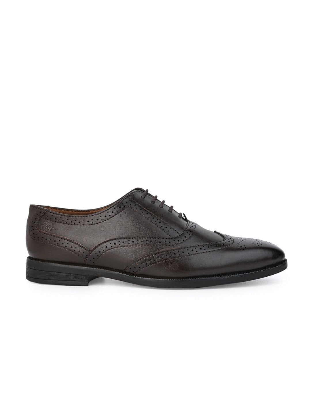 Alberto Torresi Men Textured Formal Brogues thumbnail 5
