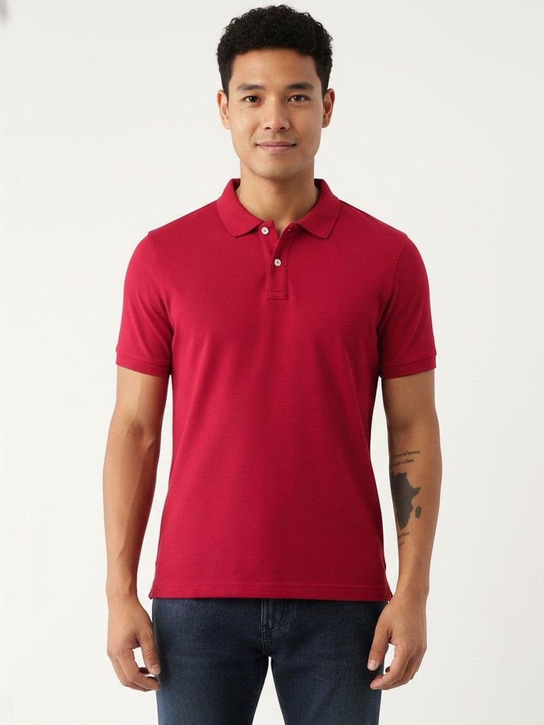 MaverIQ Men Polo Collar Anti Odour T-shirt - view 1
