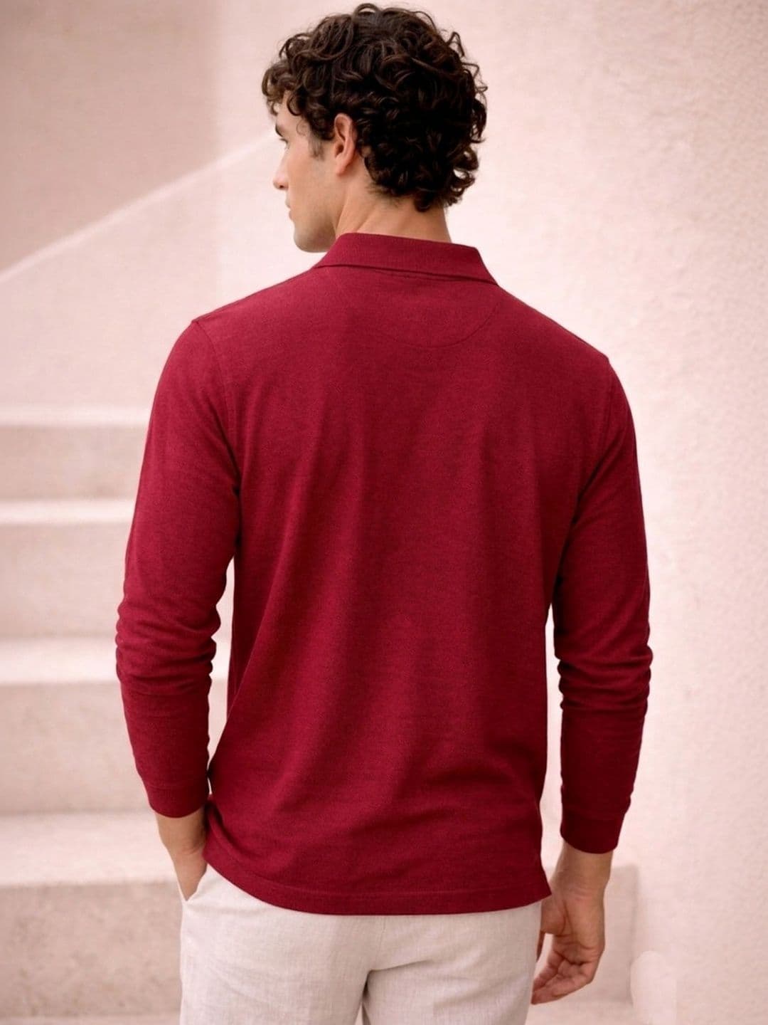 Mast & Harbour Men Polo Collar T-shirt thumbnail 2