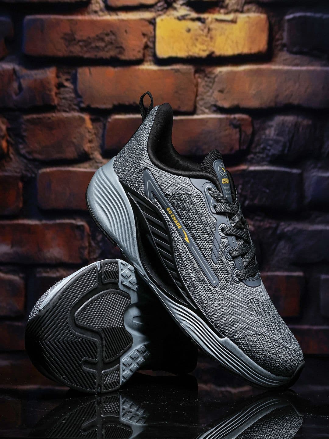 ASIAN Men Mesh Running Non-Marking Shoes - view 1