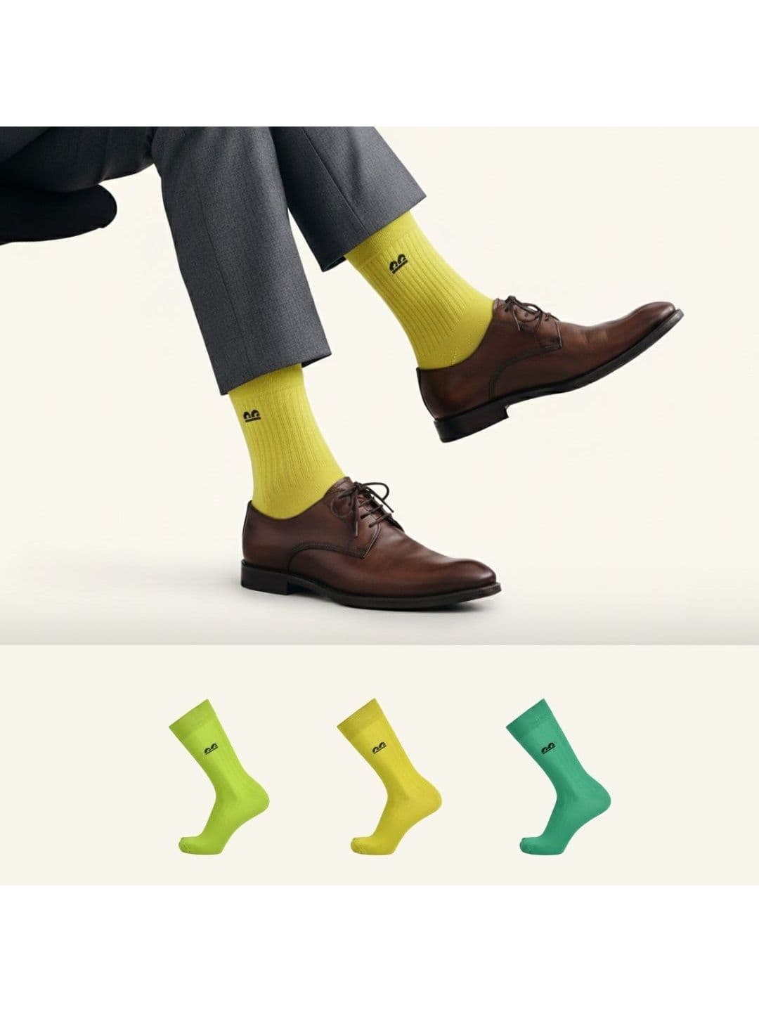 The Sock Street Unisex Assorted Calf Length Socks thumbnail 2