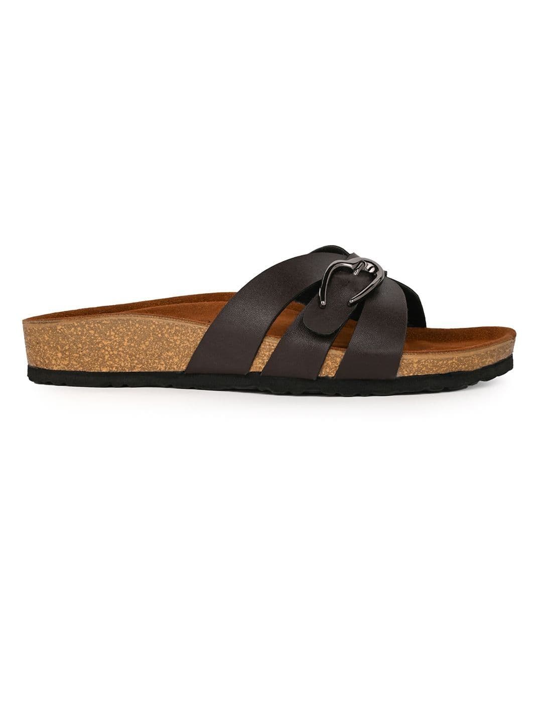 Mast & Harbour Women Open Toe Flats with Buckles thumbnail 7