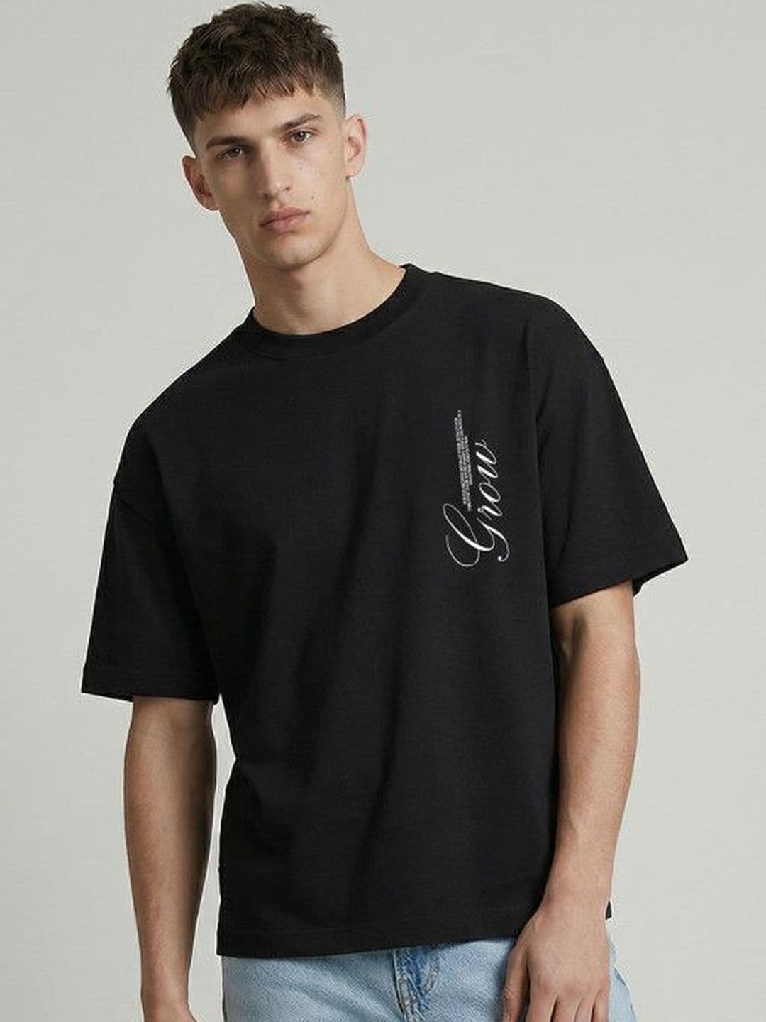 High Star Men Typography Printed T-shirt thumbnail 3
