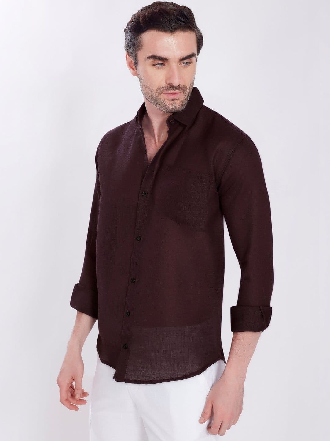 Mast & Harbour Men Slim Fit Casual Shirt thumbnail 4