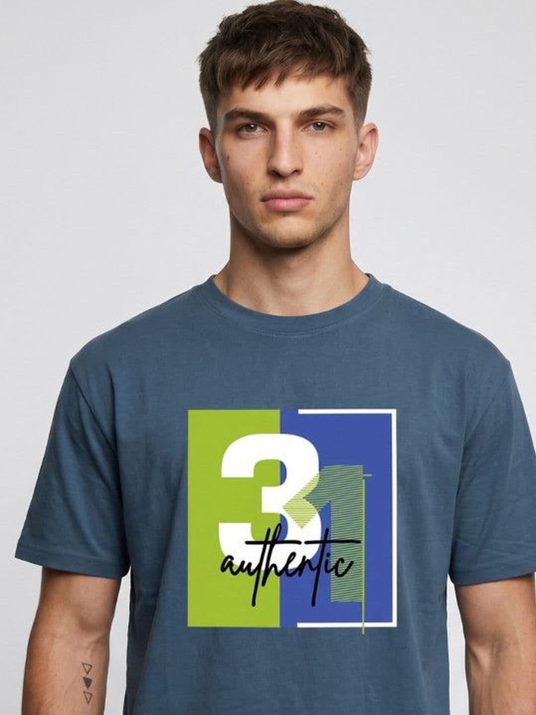 Hubberholme Men Printed T-shirt thumbnail 4