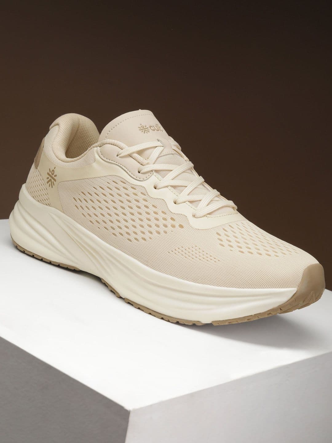 CULT Men's StridePro Running Shoes - Beige - view 1
