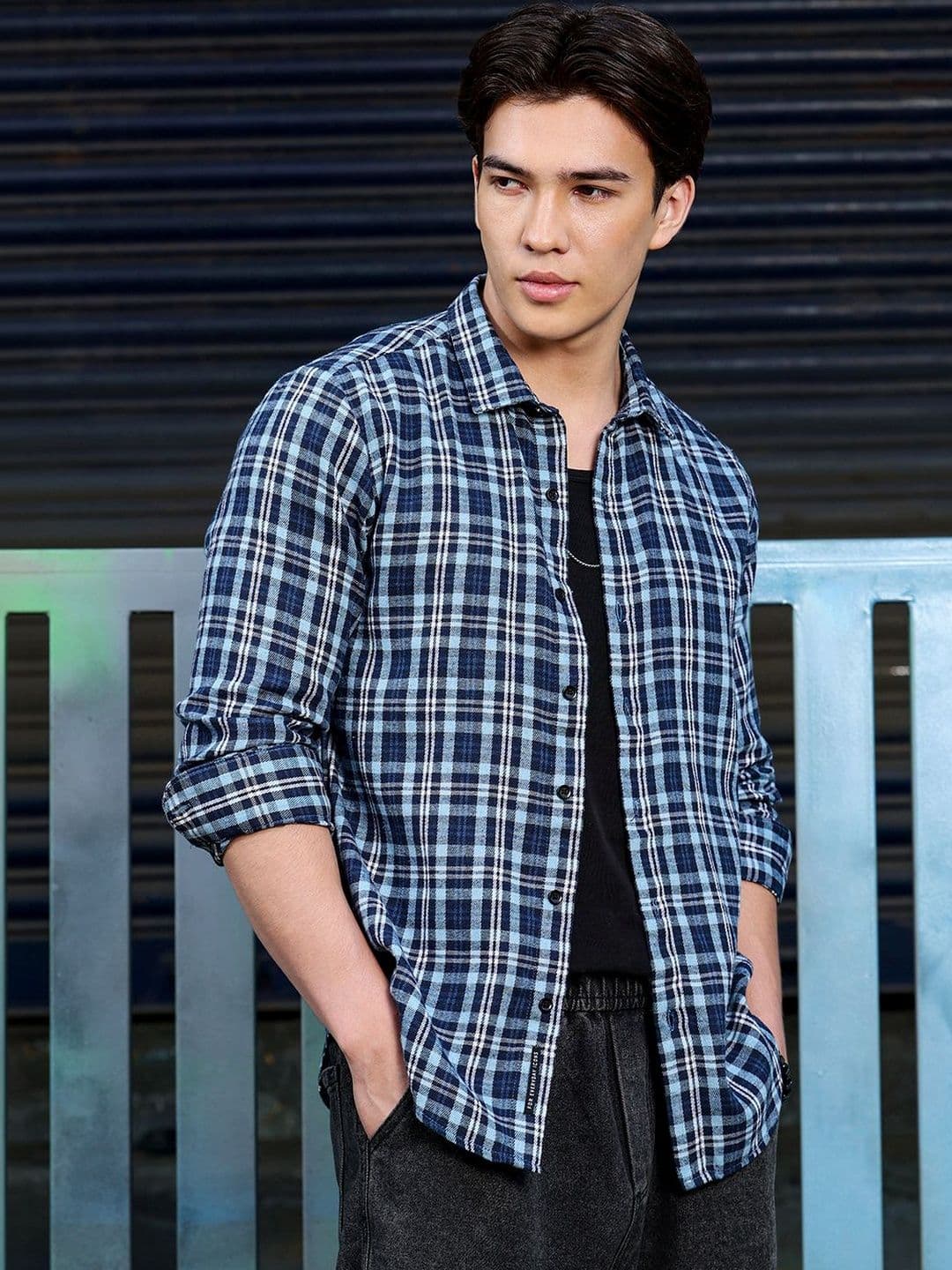 CAHOOT Men Gingham Checks Checked Casual Shirt - view 1