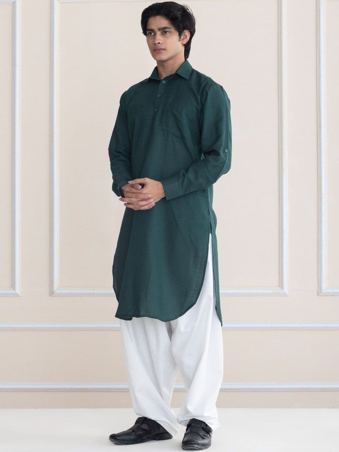 SHROBH Men Kurta thumbnail 4