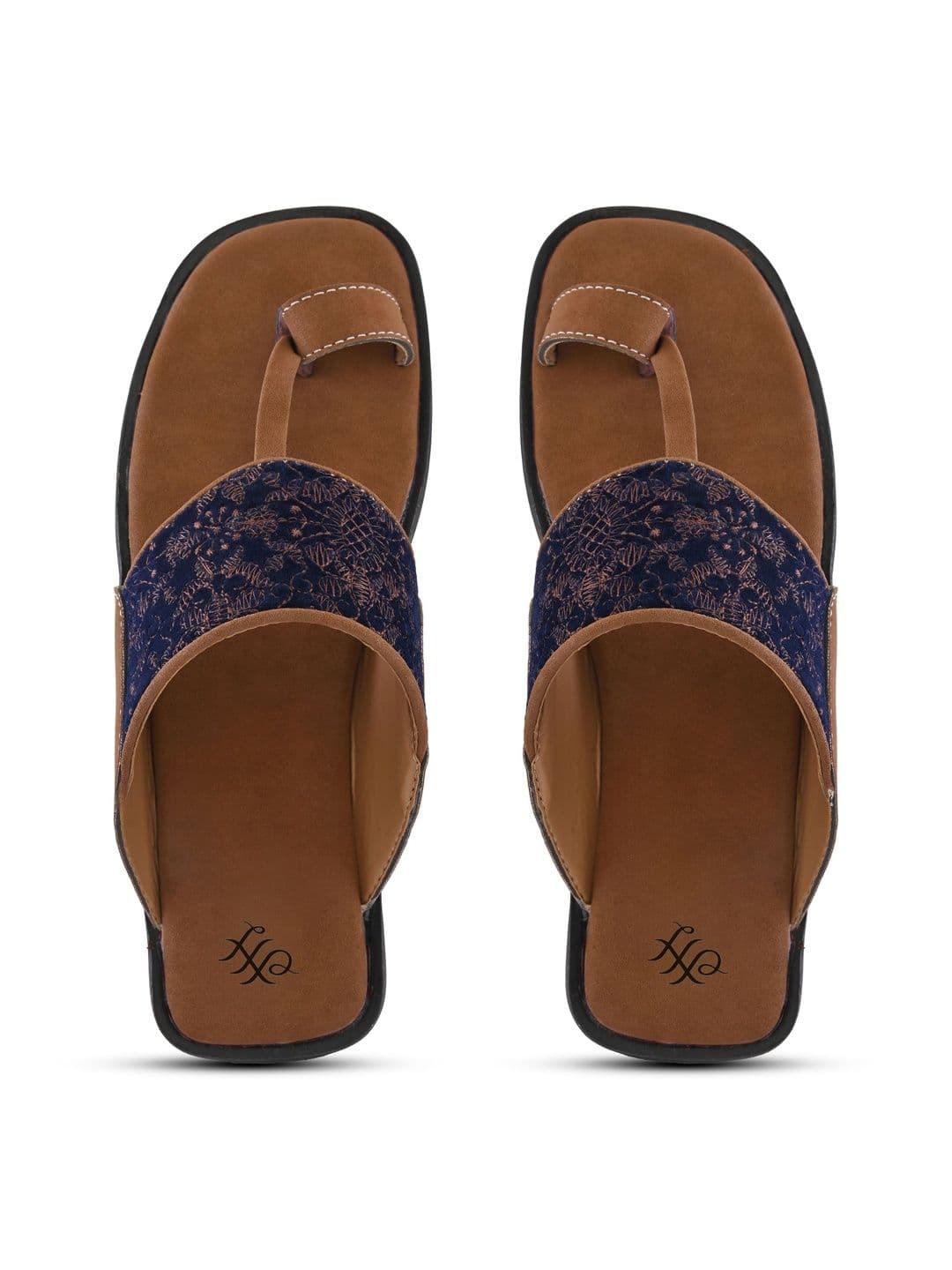 House of Pataudi Men Slip-On Comfort Sandals thumbnail 3