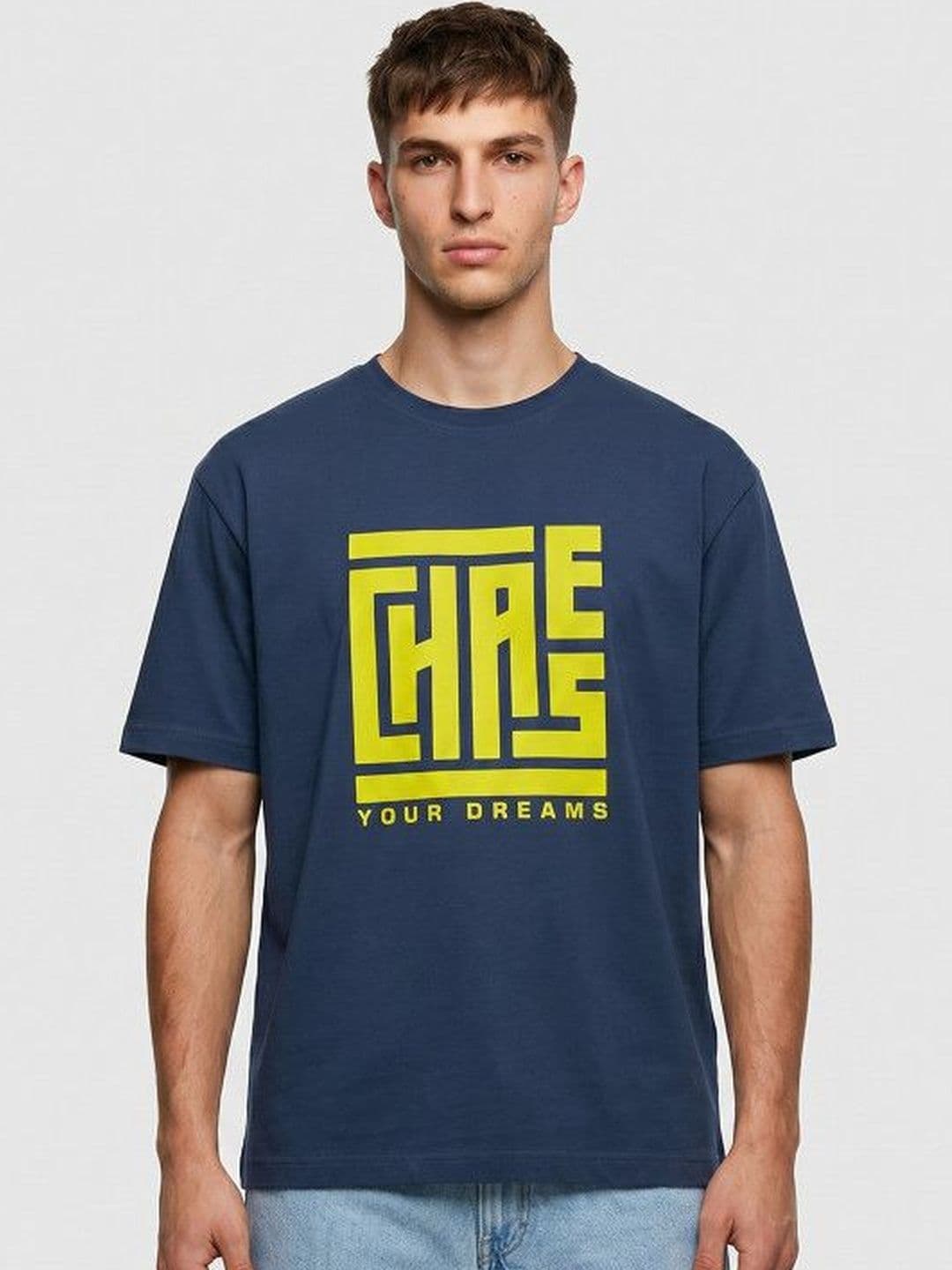High Star Men Typography Printed T-shirt - view 1