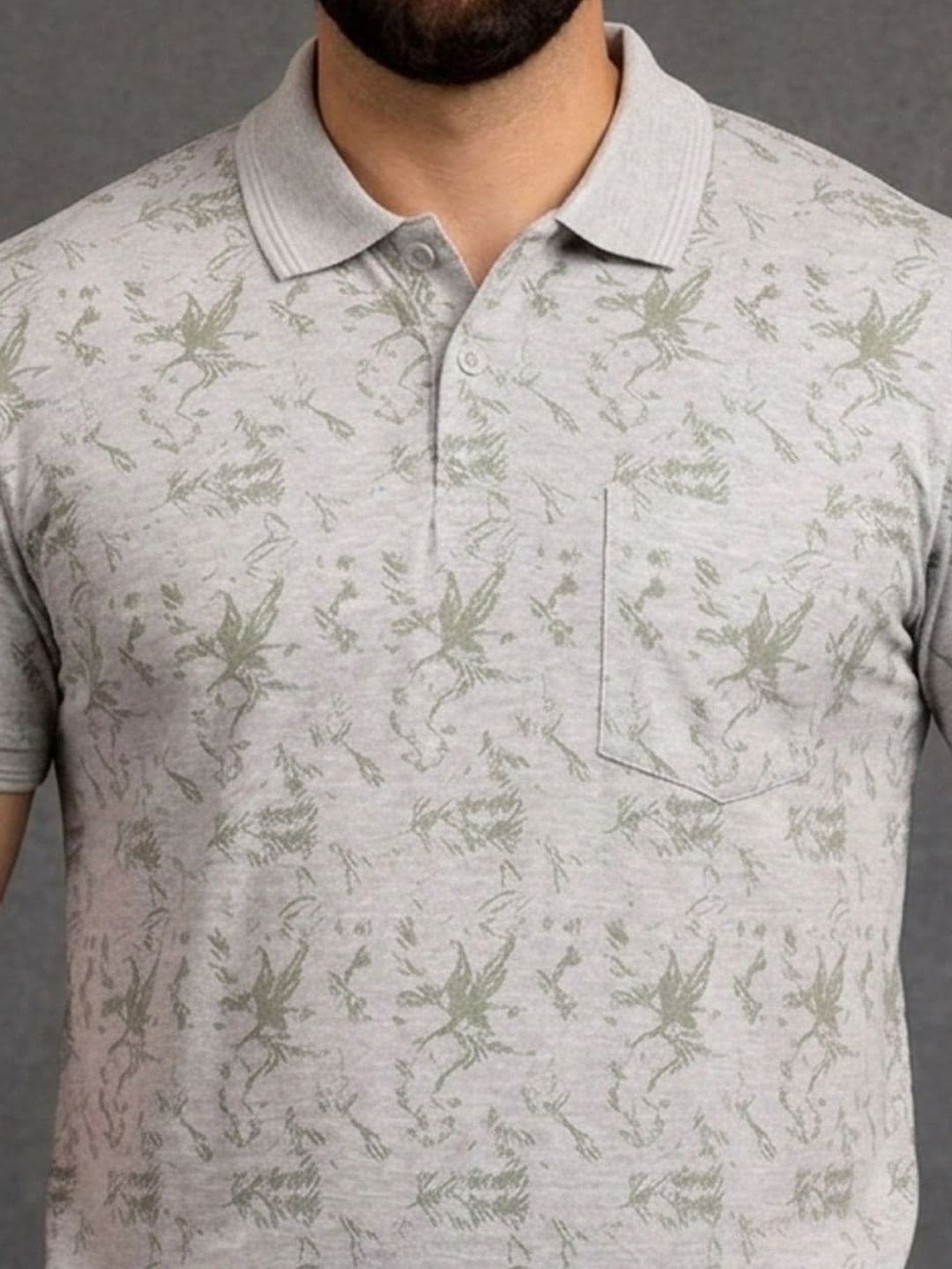 The Roadster Lifestyle Co. Printed Polo Collar Tshirts thumbnail 2