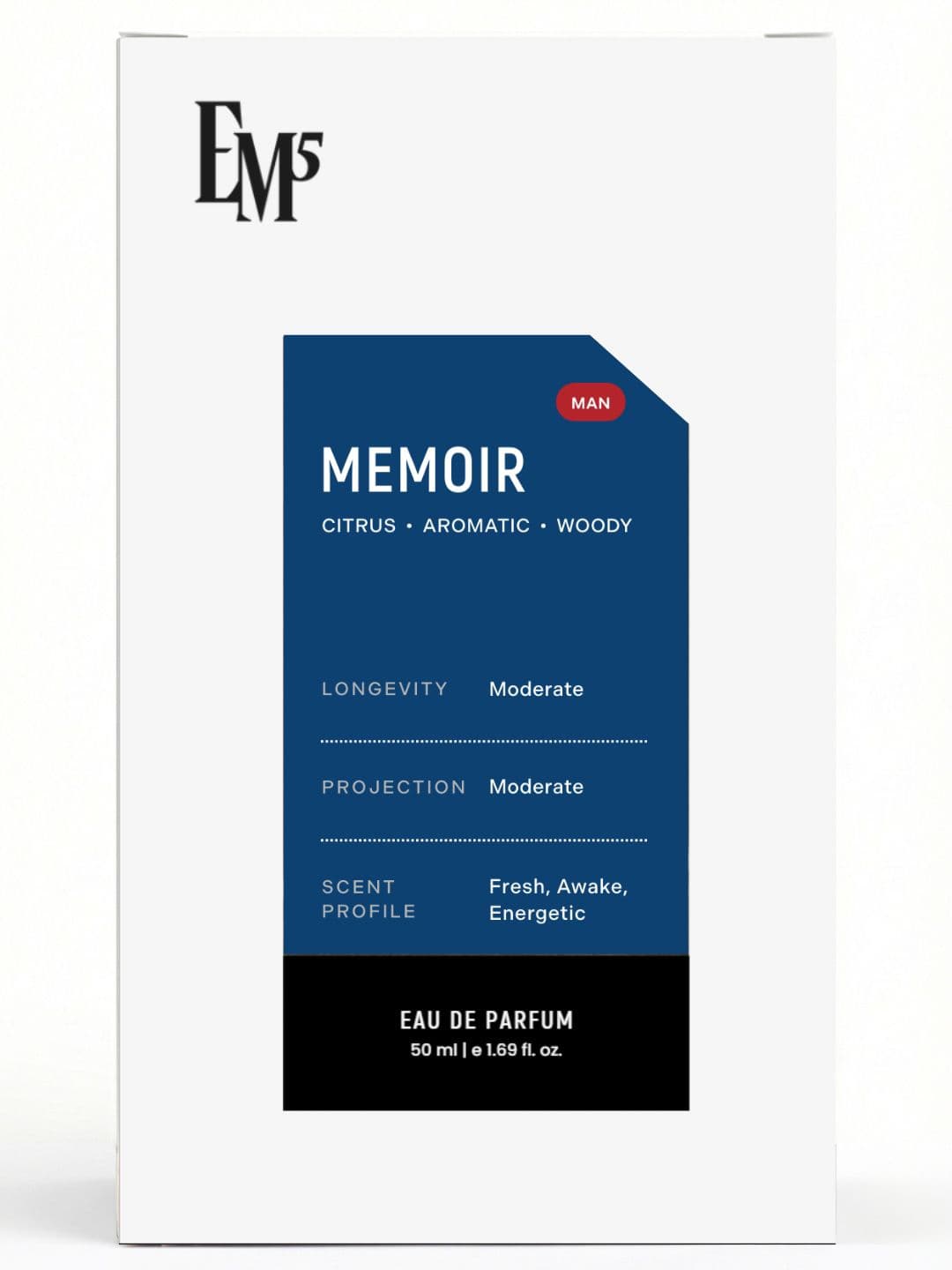 EM5 Memoir Eau De Parfum-50 ml thumbnail 3