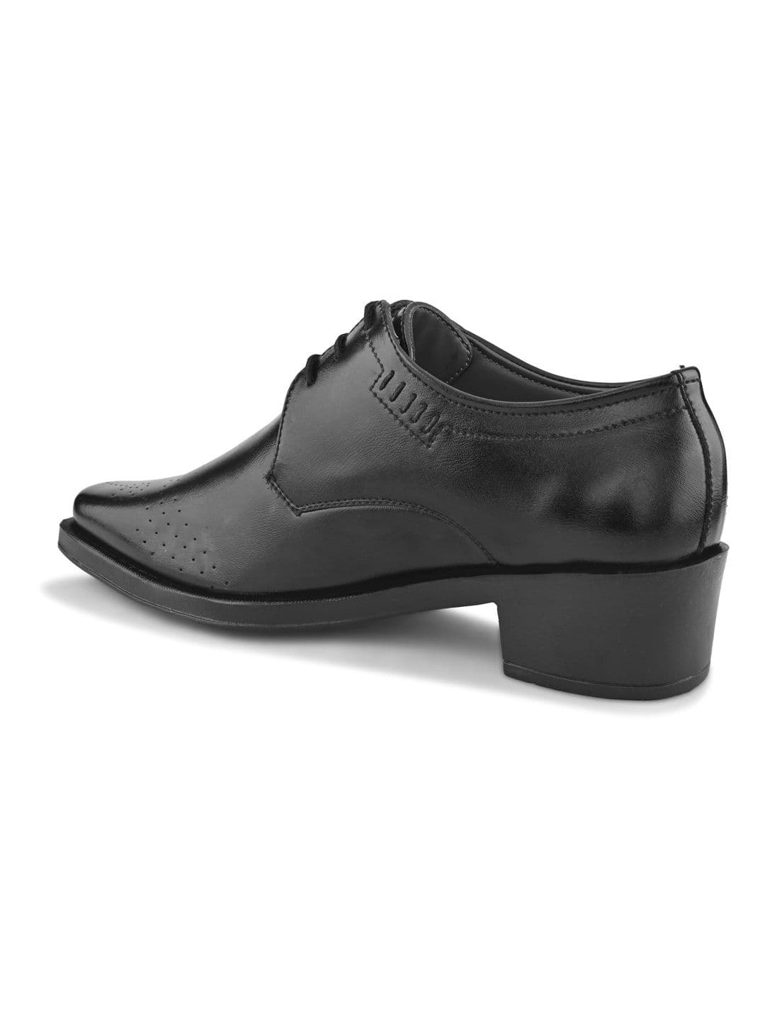HERE&NOW Men Square Toe Lace-Ups Formal Derbys thumbnail 6
