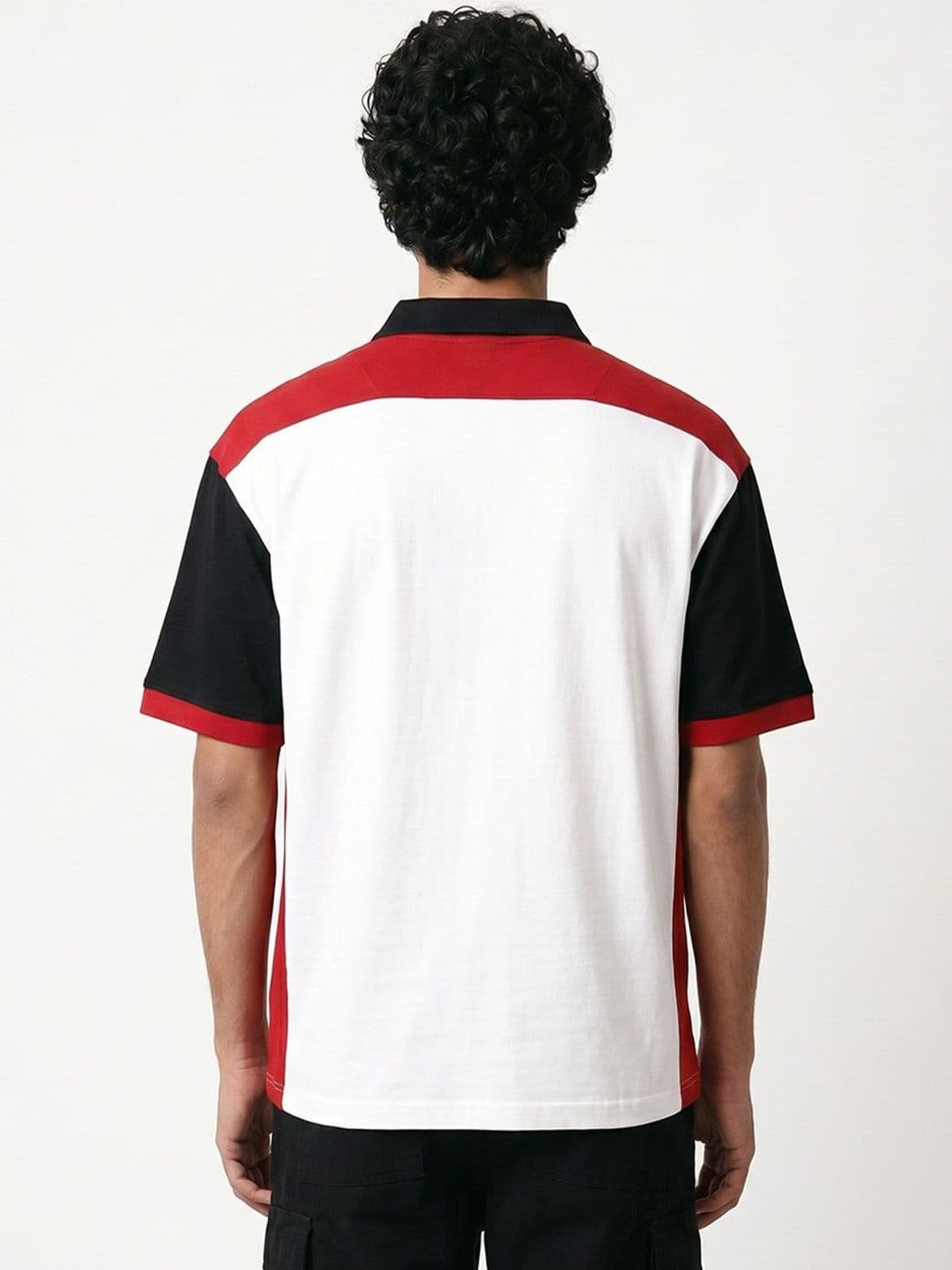 Crazymonk Men Polo Collar T-shirt thumbnail 3