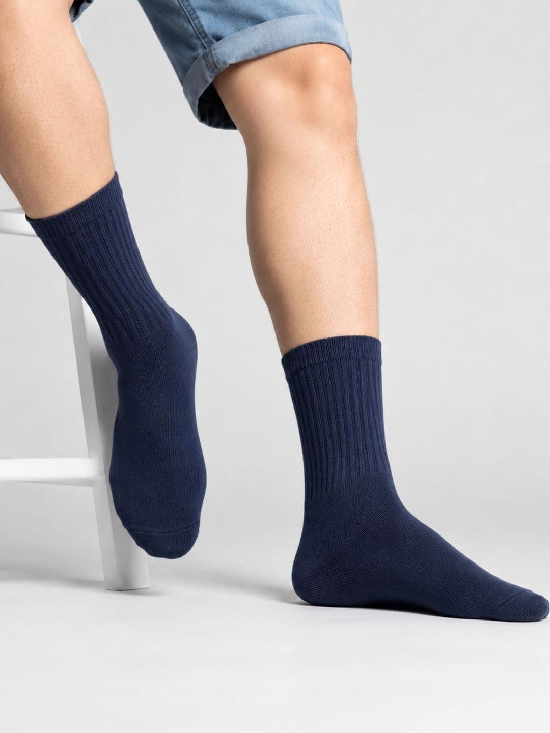 Sockscarving Men Pack of 3 Cotton Above Ankle Socks thumbnail 3