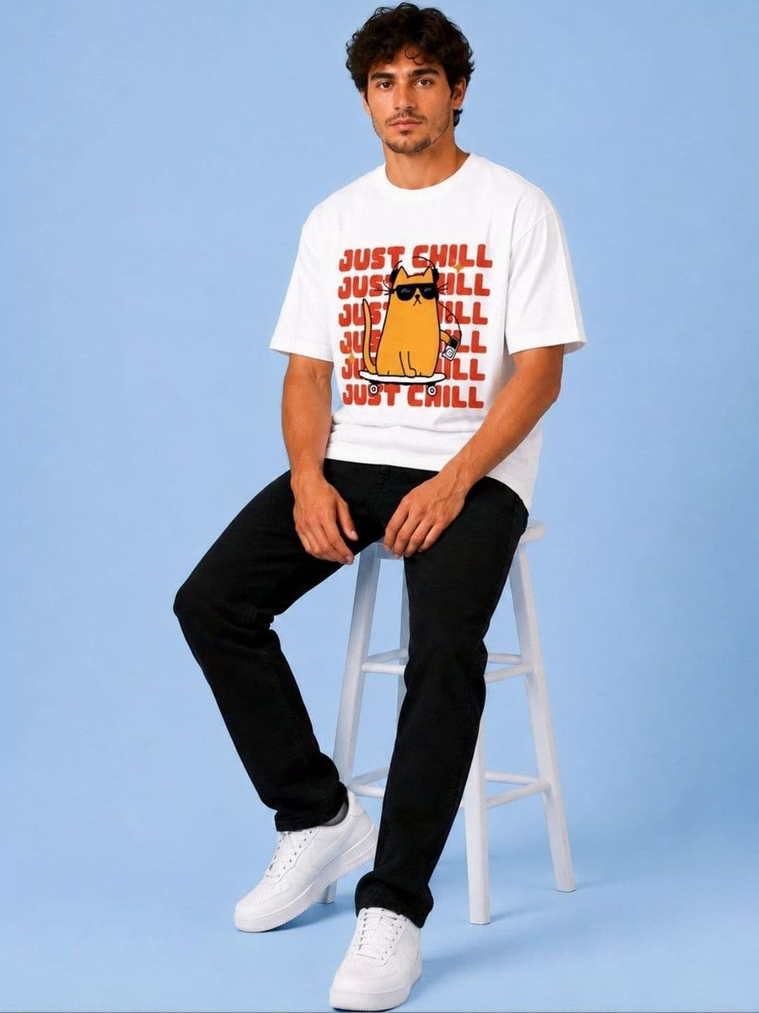 CAPTCHA Men Printed T-shirt thumbnail 4
