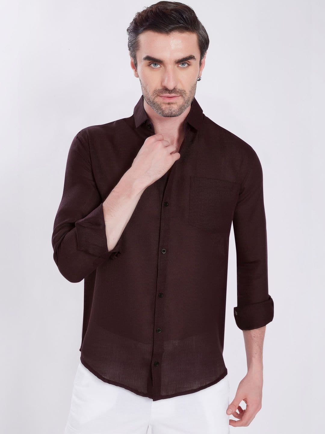 Mast & Harbour Men Slim Fit Casual Shirt - view 1