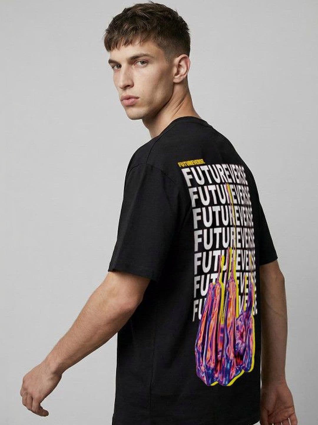 Hubberholme Men Graphic Printed Cotton T-shirt thumbnail 5