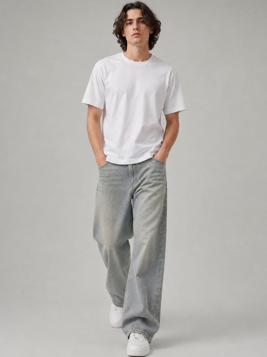 RDSTR Men Mid-Rise Light Fade Jeans - view 1