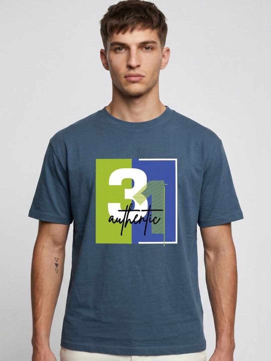 Hubberholme Men Printed T-shirt thumbnail 3