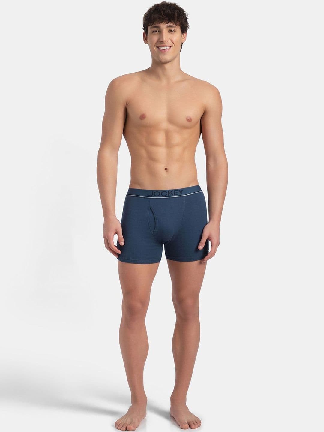 Jockey Super Combed Cotton Rib Boxer Brief with Ultrasoft and Durable Waistband-8009 thumbnail 6