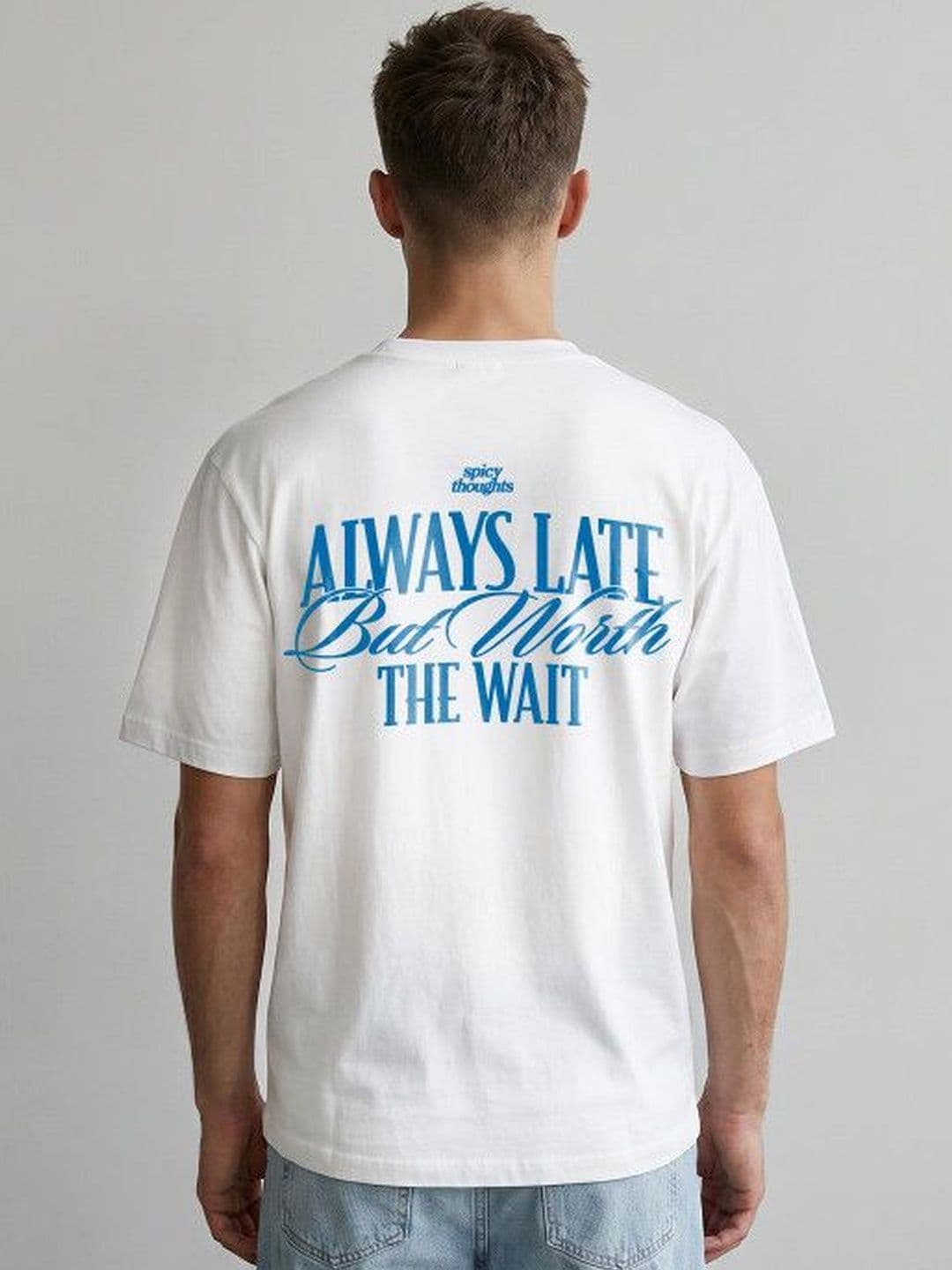 Hubberholme Men Typography Printed Cotton T-shirt thumbnail 7
