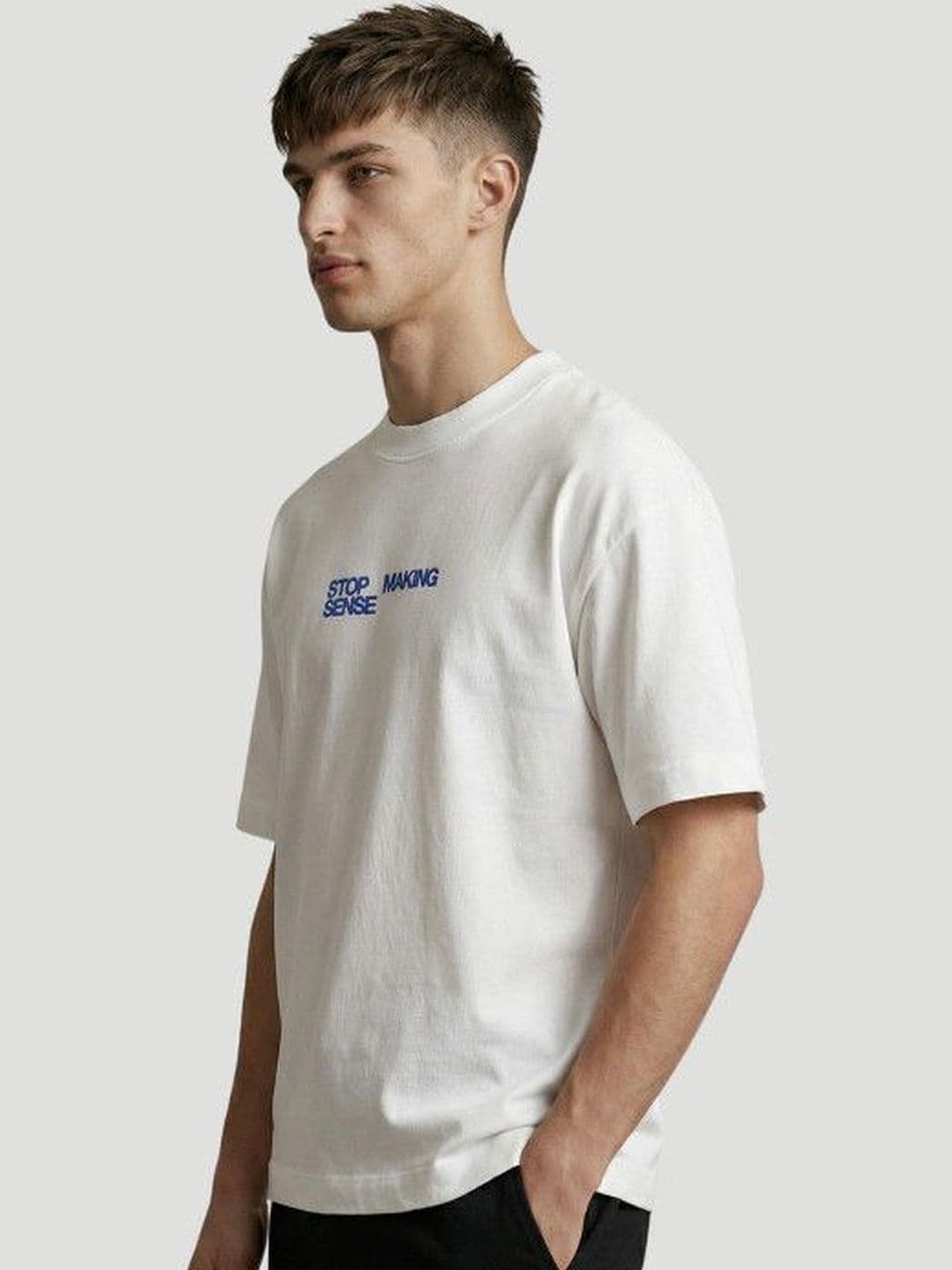 High Star Men Typography Printed T-shirt thumbnail 3