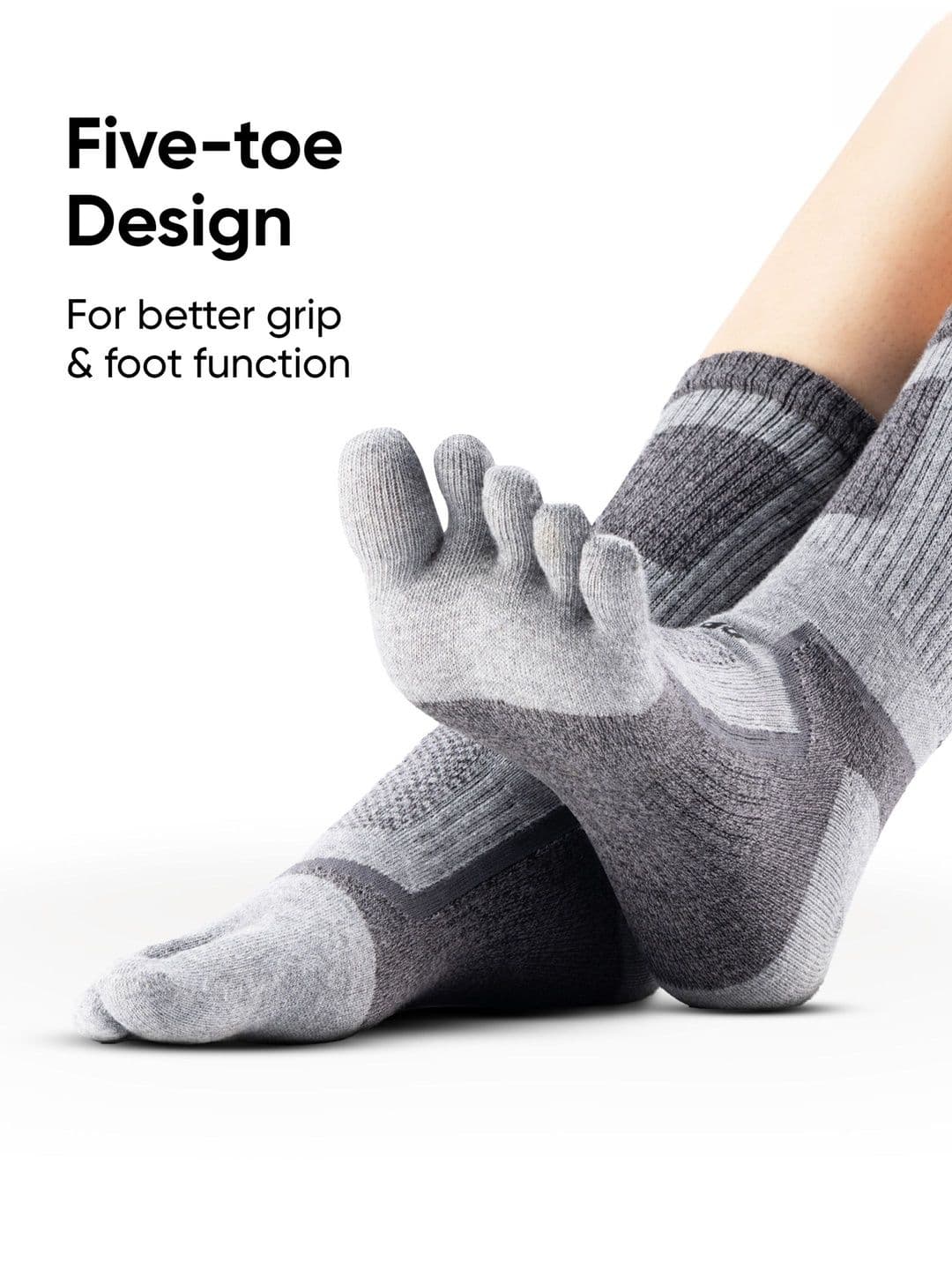 FRIDO Men Cotton Colourblocked Calf Length Socks thumbnail 5