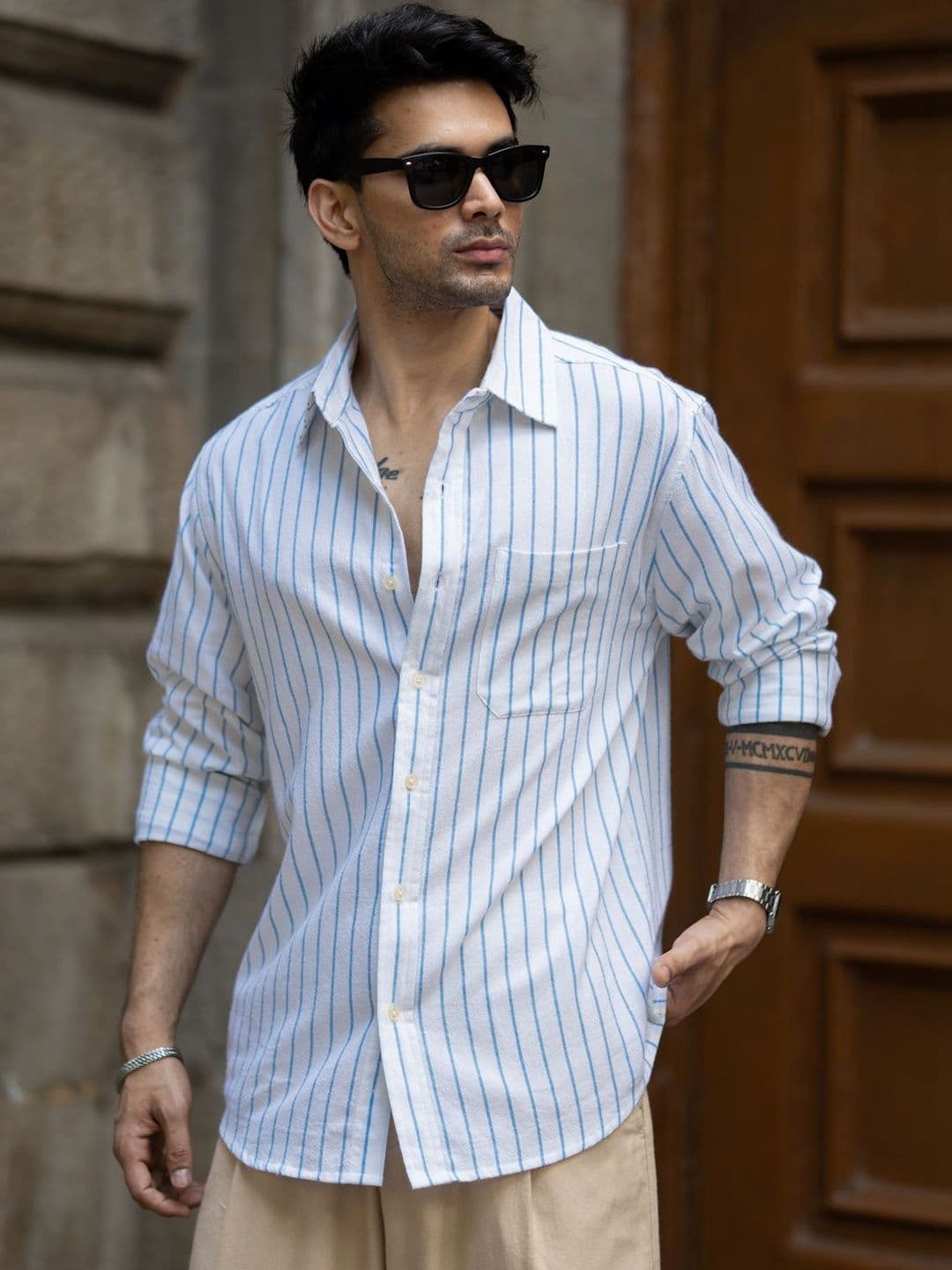 Powerlook Men Striped Casual Shirt - view 1