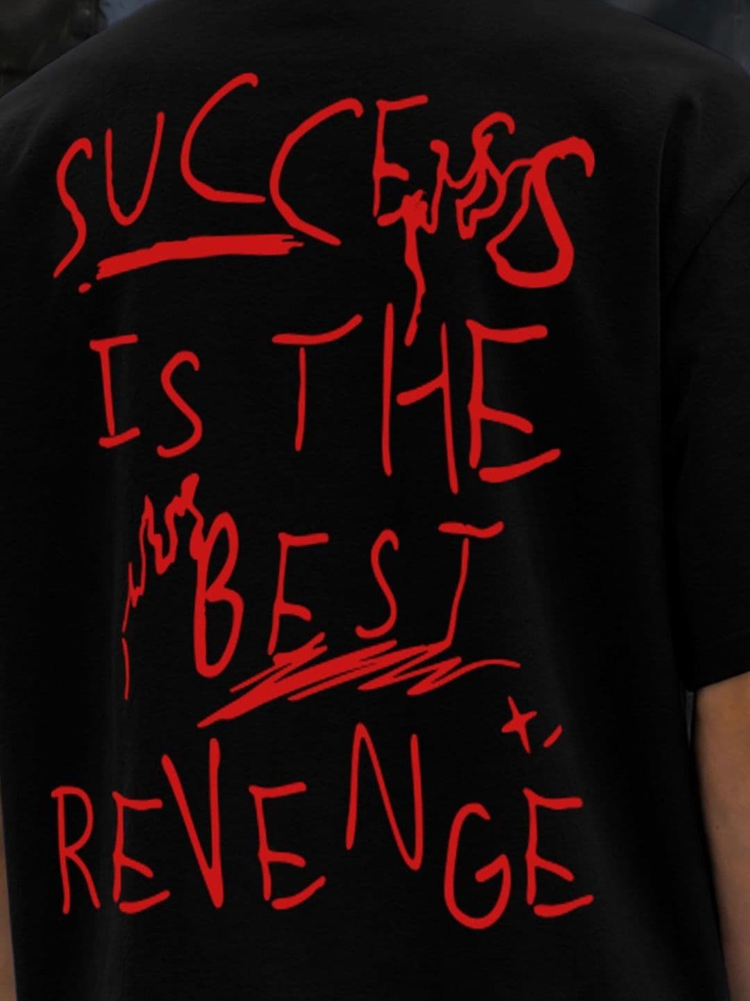 SZN Men Typography Printed Boxy T-shirt thumbnail 6
