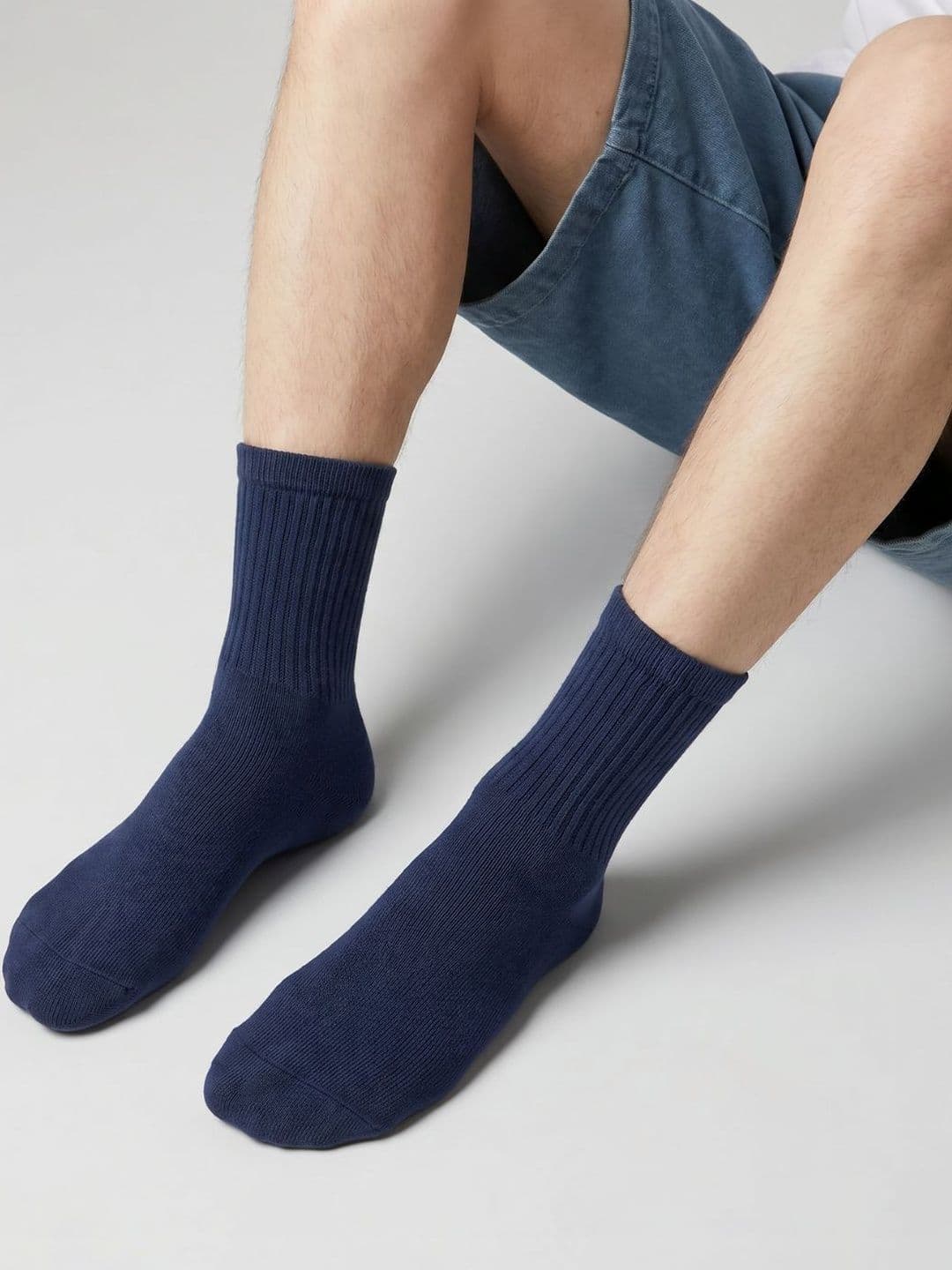 Sockscarving Men Pack of 3 Cotton Above Ankle Socks thumbnail 2
