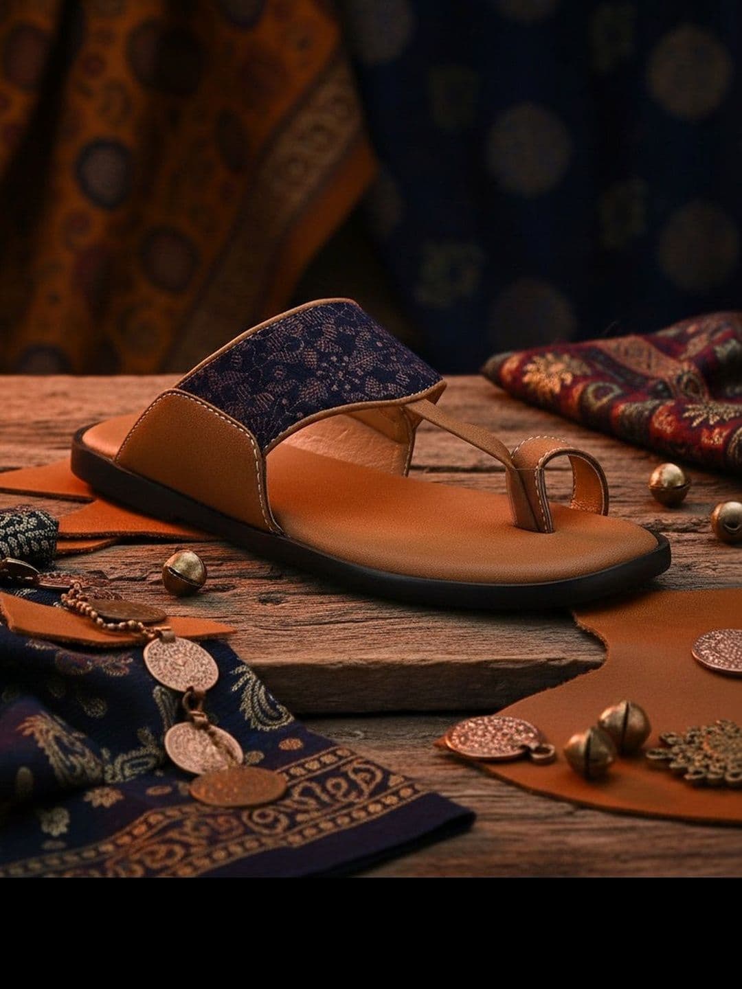 House of Pataudi Men Slip-On Comfort Sandals - view 1