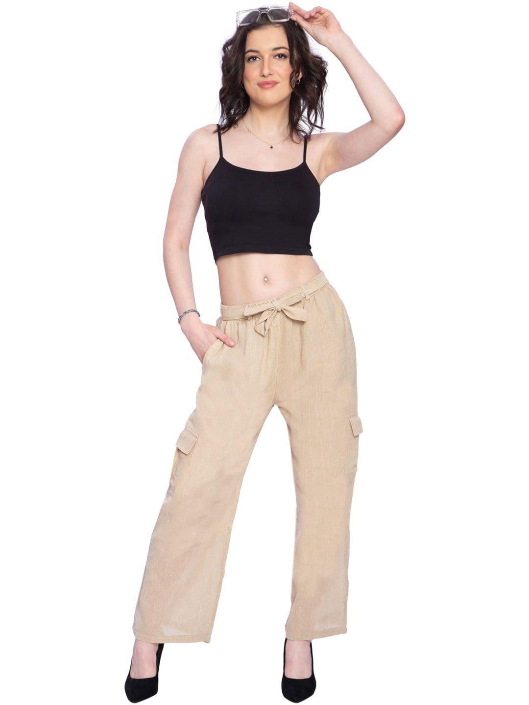 TNQ Women Knitted Palazzos thumbnail 6