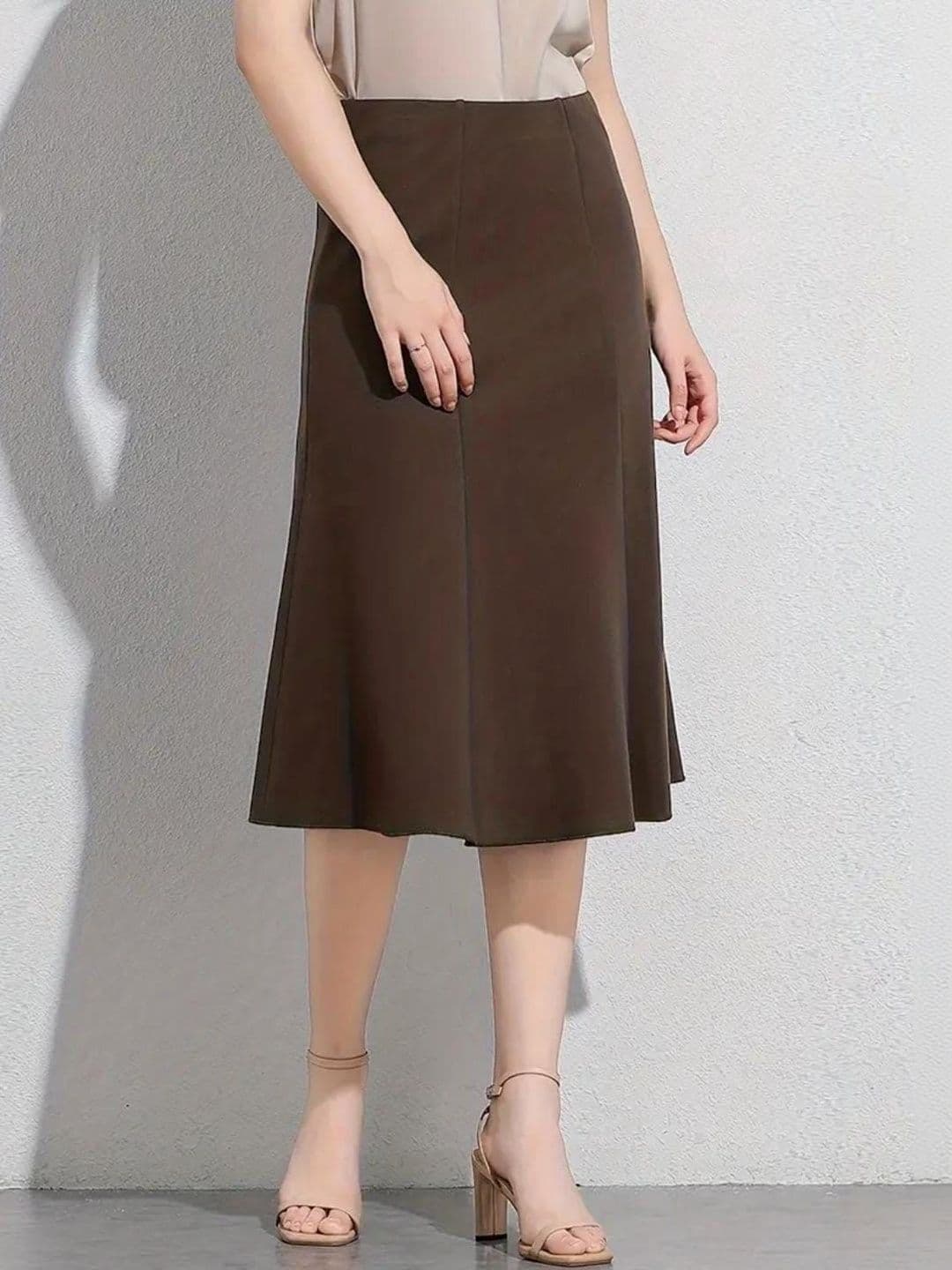 JINJIN FASHION Women Midi A-Line Skirt - view 1