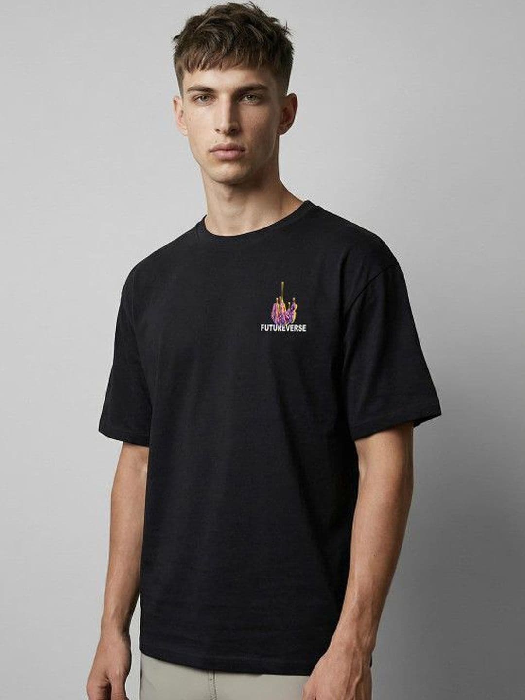 Hubberholme Men Graphic Printed Cotton T-shirt - view 1