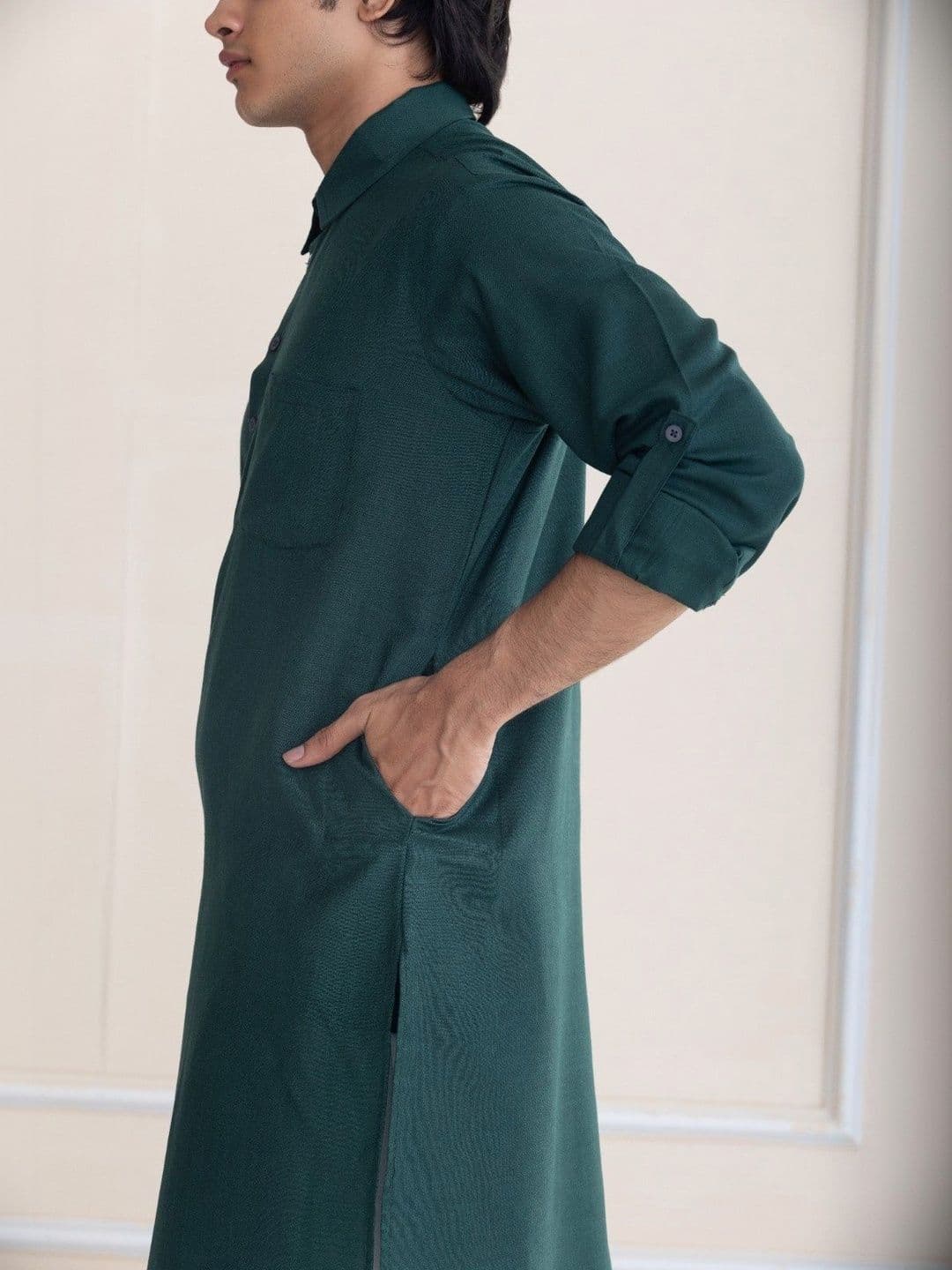 SHROBH Men Kurta thumbnail 5