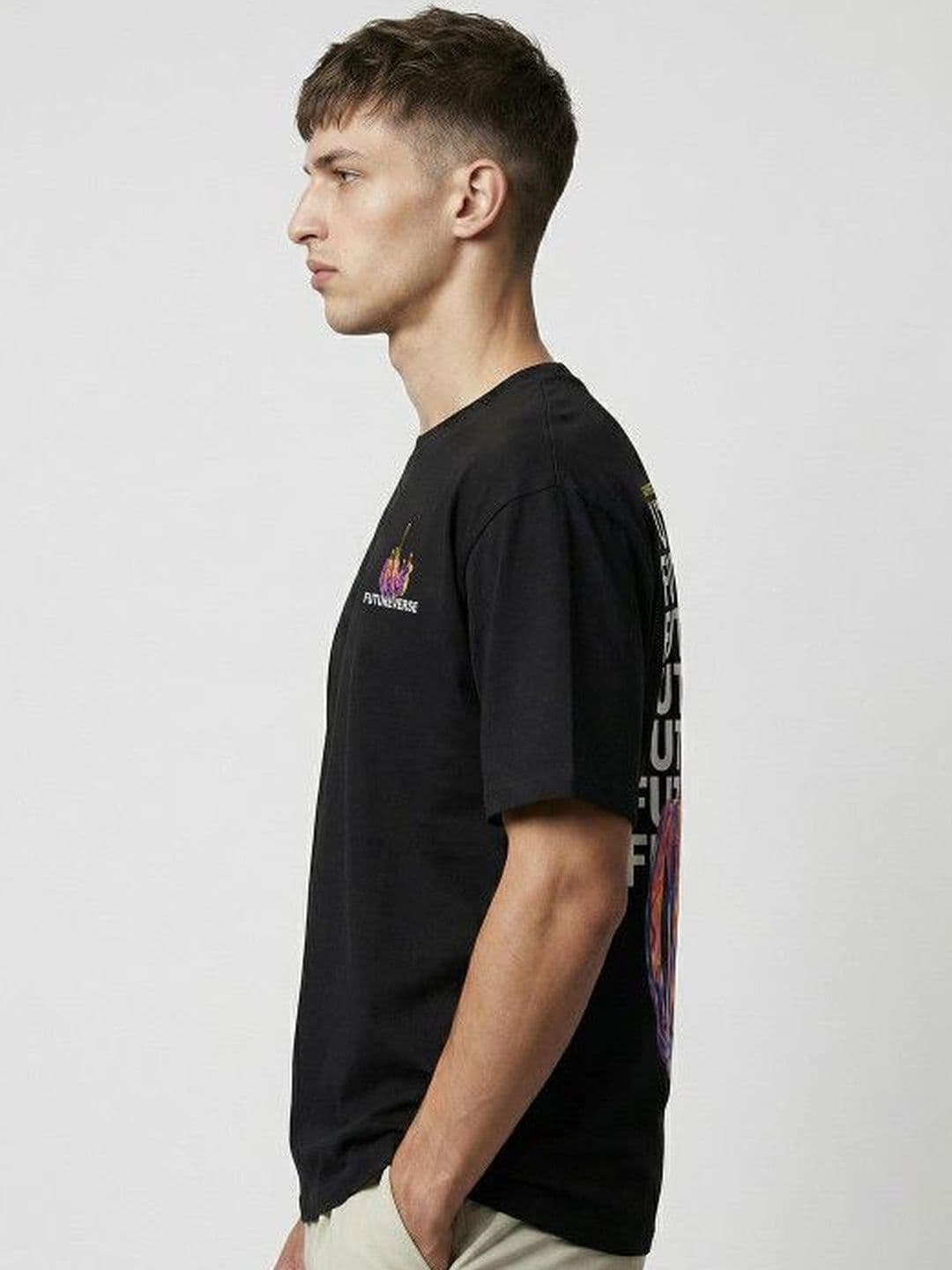 High Star Men Typography Printed T-shirt thumbnail 3