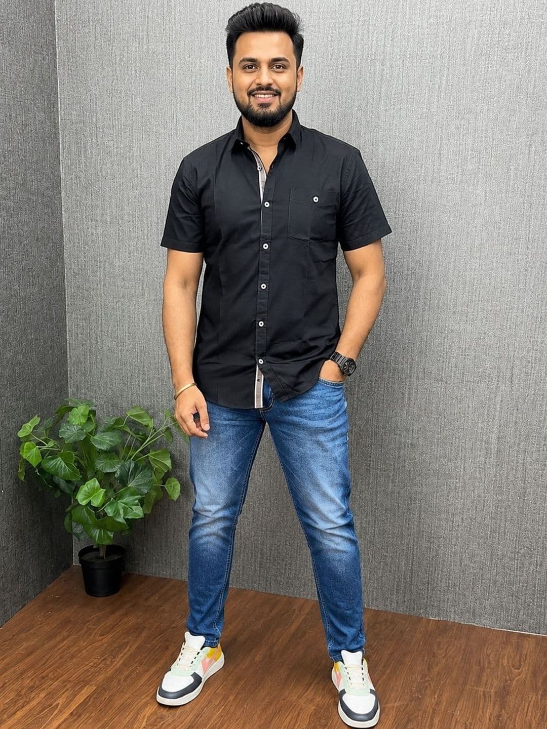 HERE&NOW Men Comfort Casual Shirt - view 1