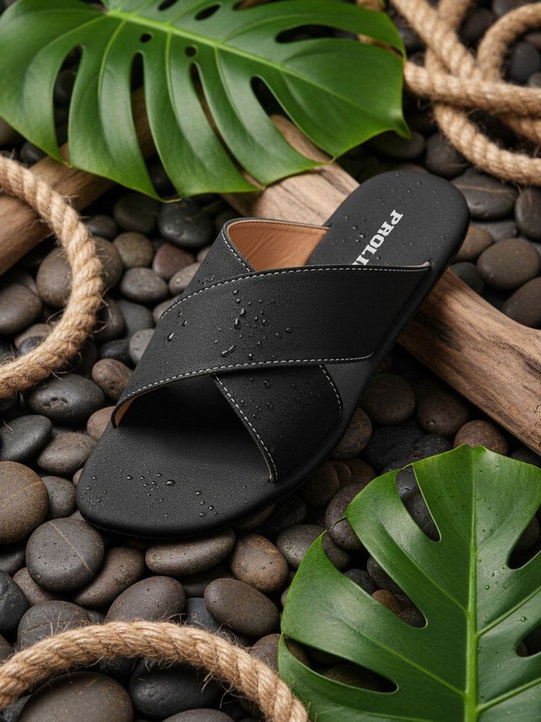 Prolific Men Slip-On Flip Flops - view 1