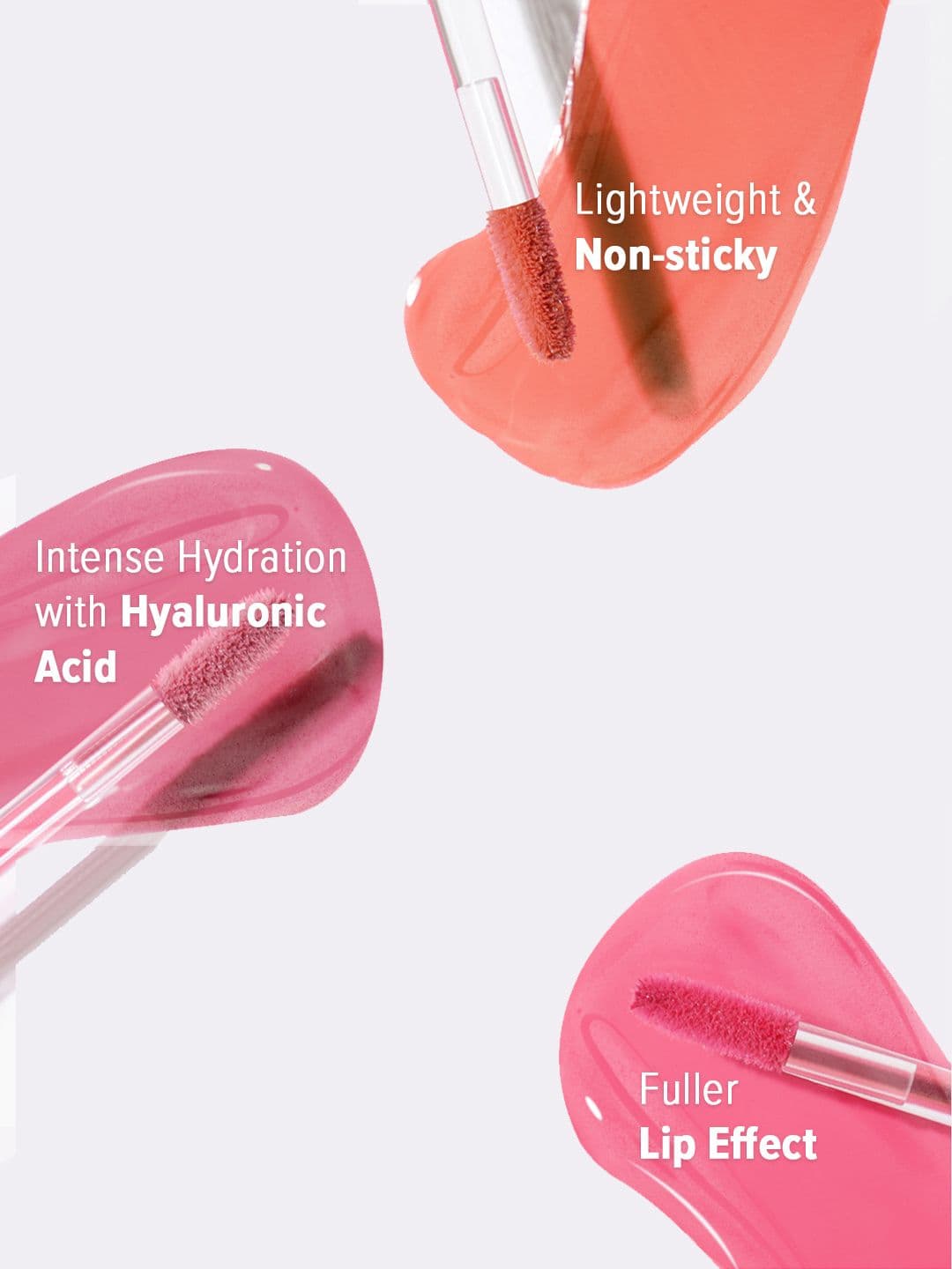 MILA BEAUTE Shade 07 Gloss Girl Lightweight Non-Sticky Formula Lip Gloss - 2.8 ml thumbnail 3