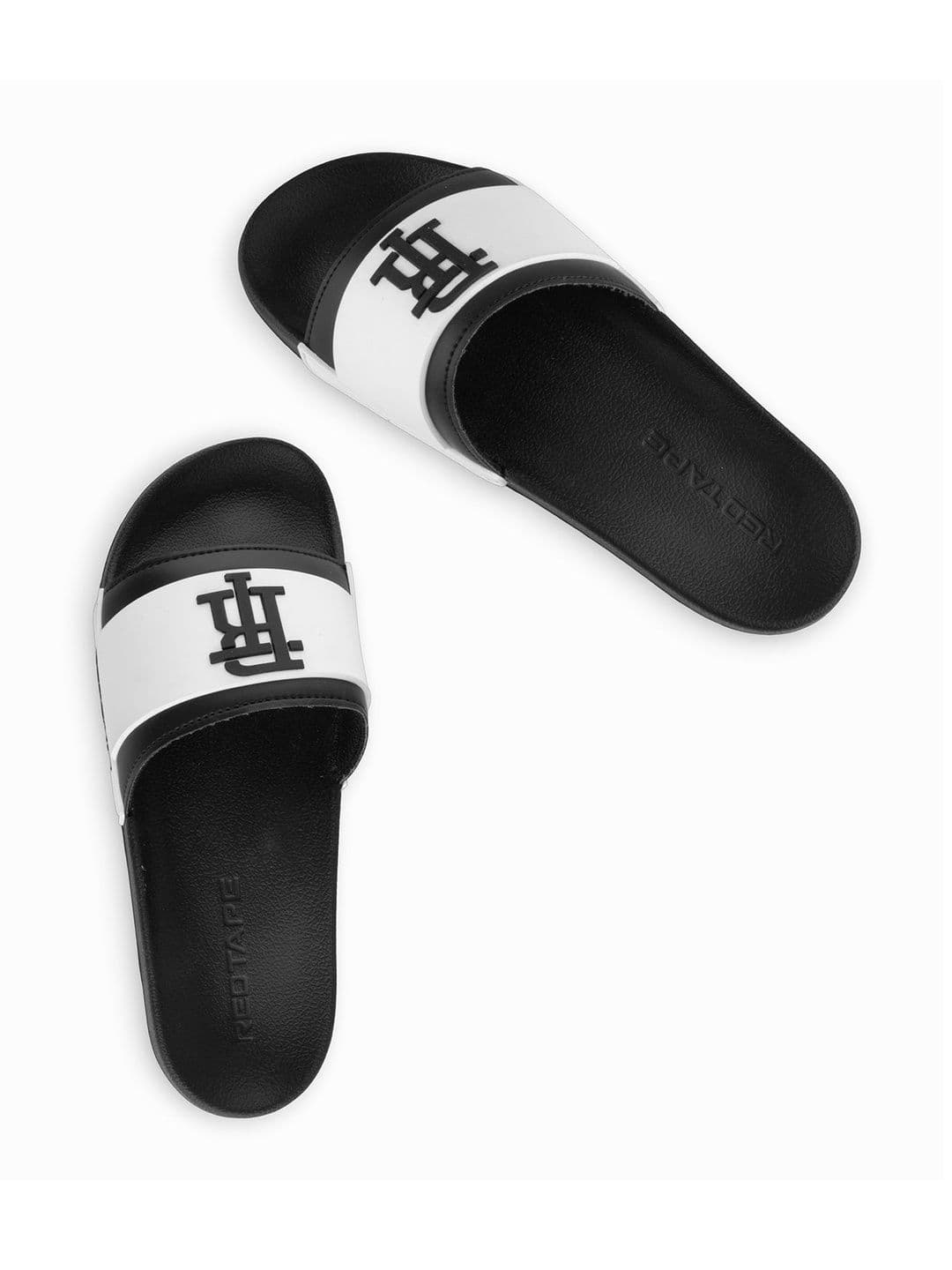 Red Tape Men Colourblocked EVA Comfort Sliders thumbnail 6