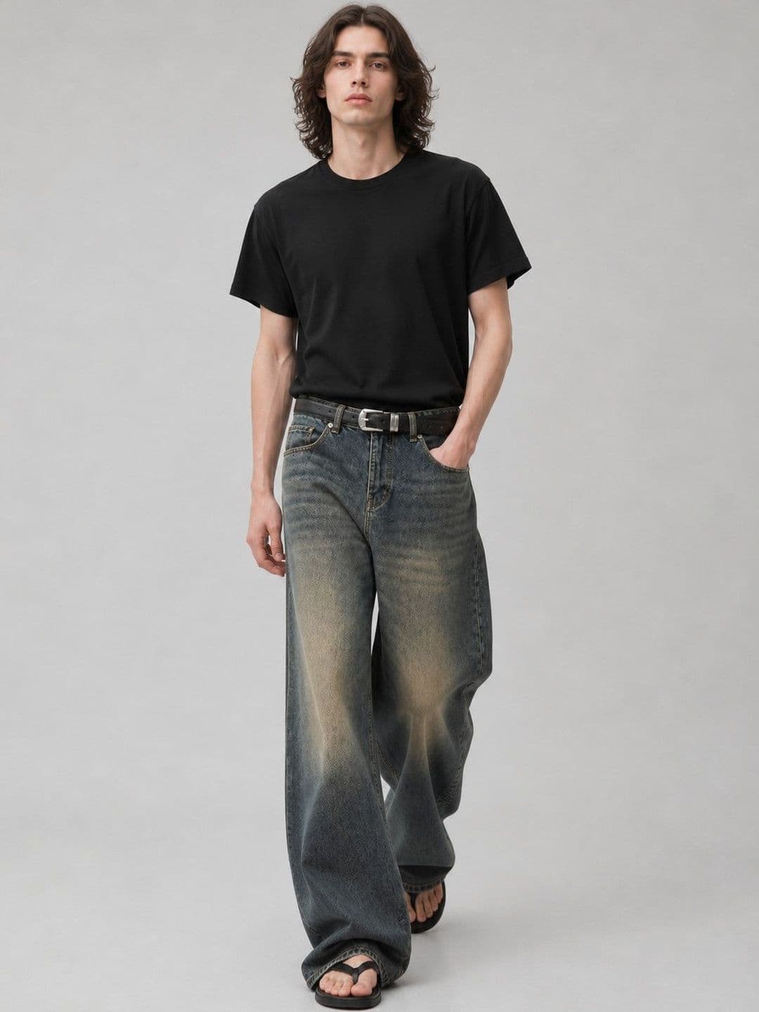 RDSTR Men Mid-Rise Heavy Fade Jeans thumbnail 5