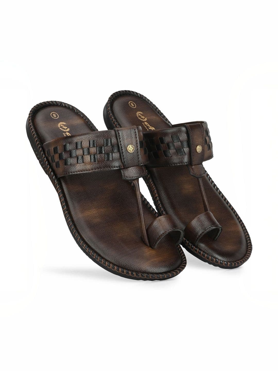 MEN'S AVENUE Men Colourblocked Thong Flip-Flops thumbnail 2